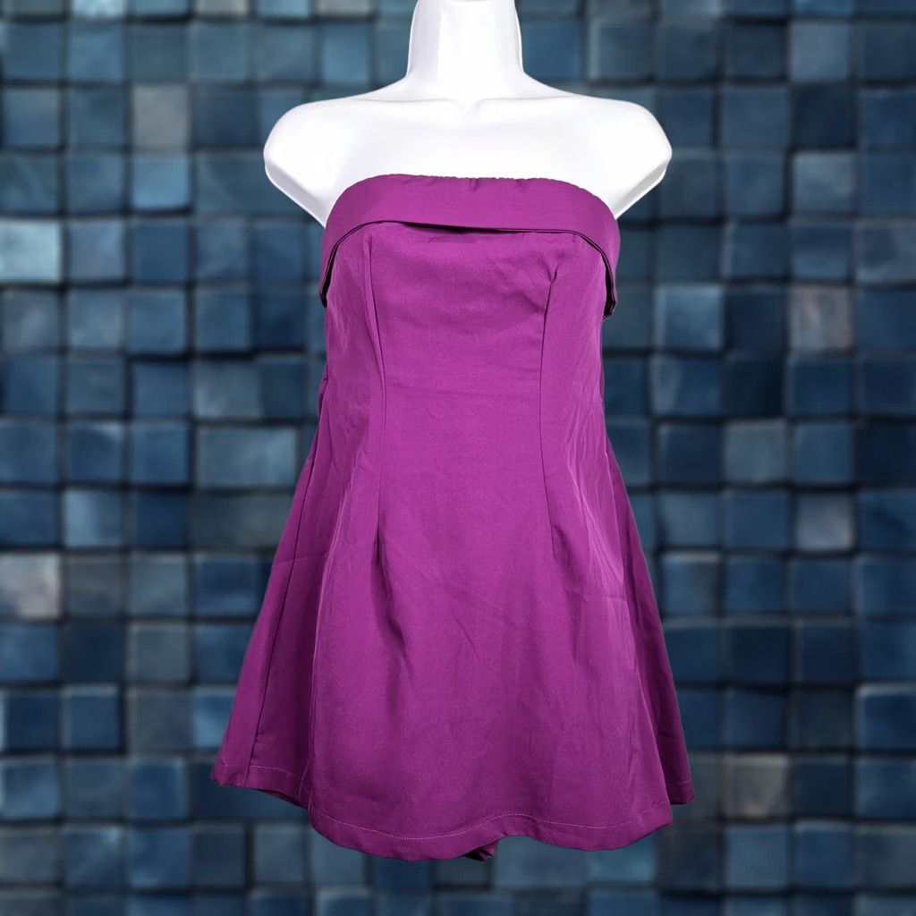 Vintage Hello Molly Strapless Off The Shoulder Cocktail/Party Jumper Women’s Sz S NWT Size 28" / US 6 / IT 42 - 1 Thumbnail