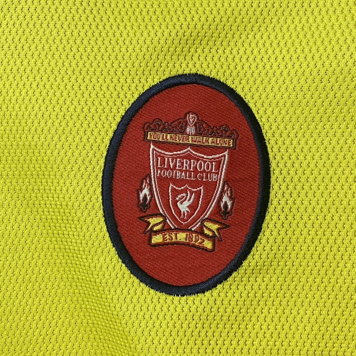 Reebok Vintage 1997 Reebok Liverpool Away Jersey Yellow Size 46/48 Size US M / EU 48-50 / 2 - 9 Thumbnail