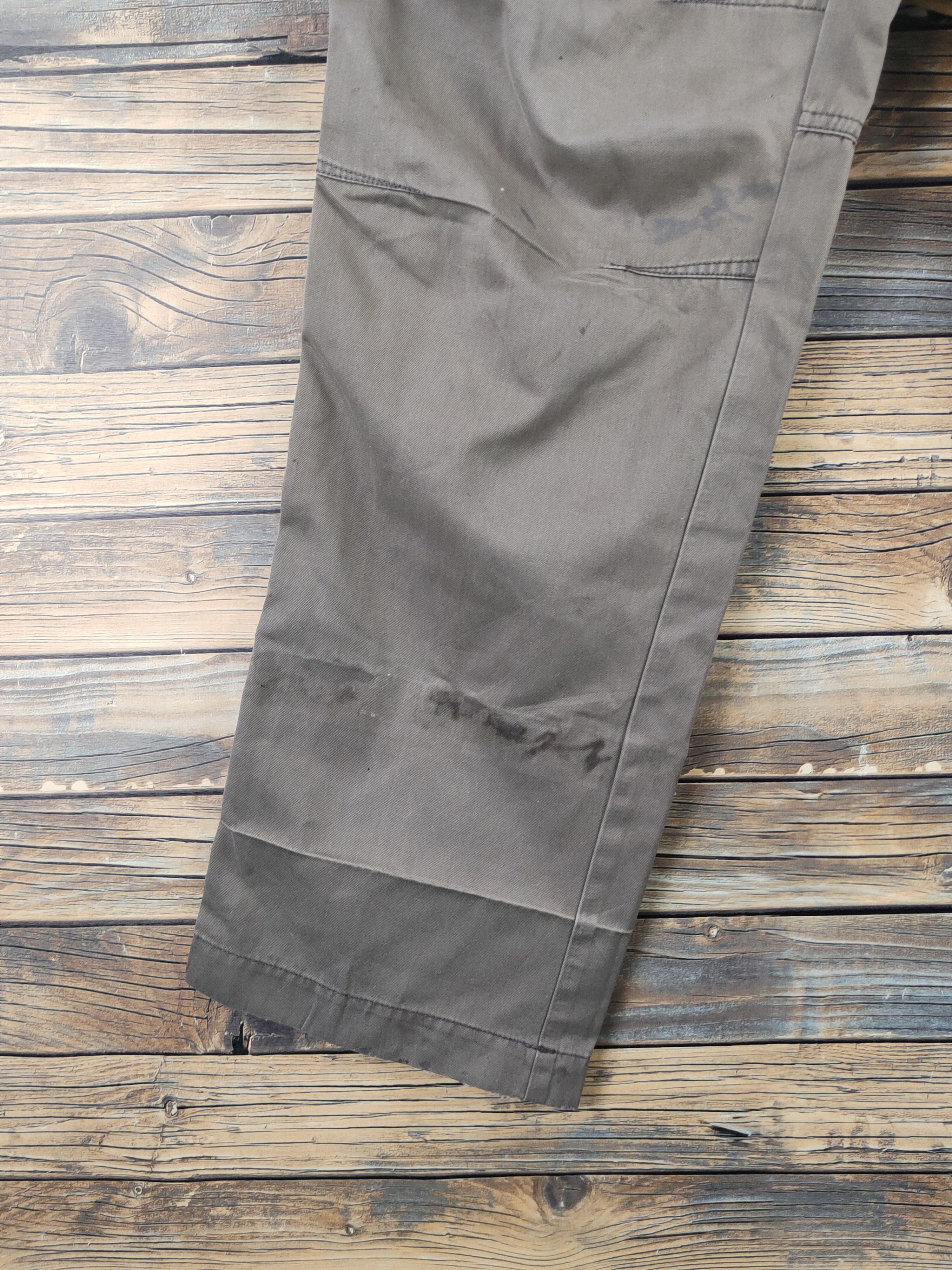 Japanese Brand Absolute Gear Olive Multipocket Tactical Cargo Pants #W2262 Size US 32 / EU 48 - 4 Thumbnail