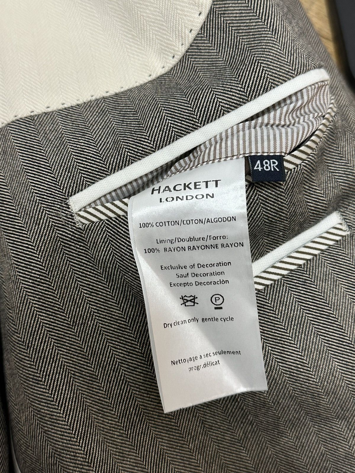 Hackett Hackett London Men’s Blazer Jacket Size XL Size 48R - 9 Thumbnail