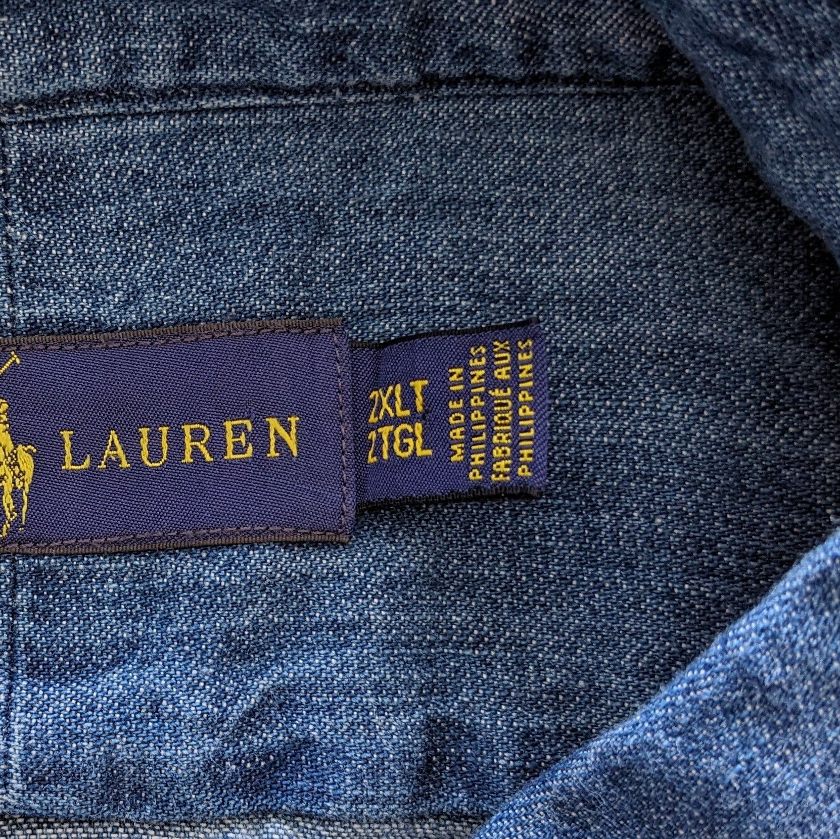 Polo Ralph Lauren Vintage POLO by Ralph Lauren Luxury Brand Shirts Size US XXL / EU 58 / 5 - 5 Thumbnail