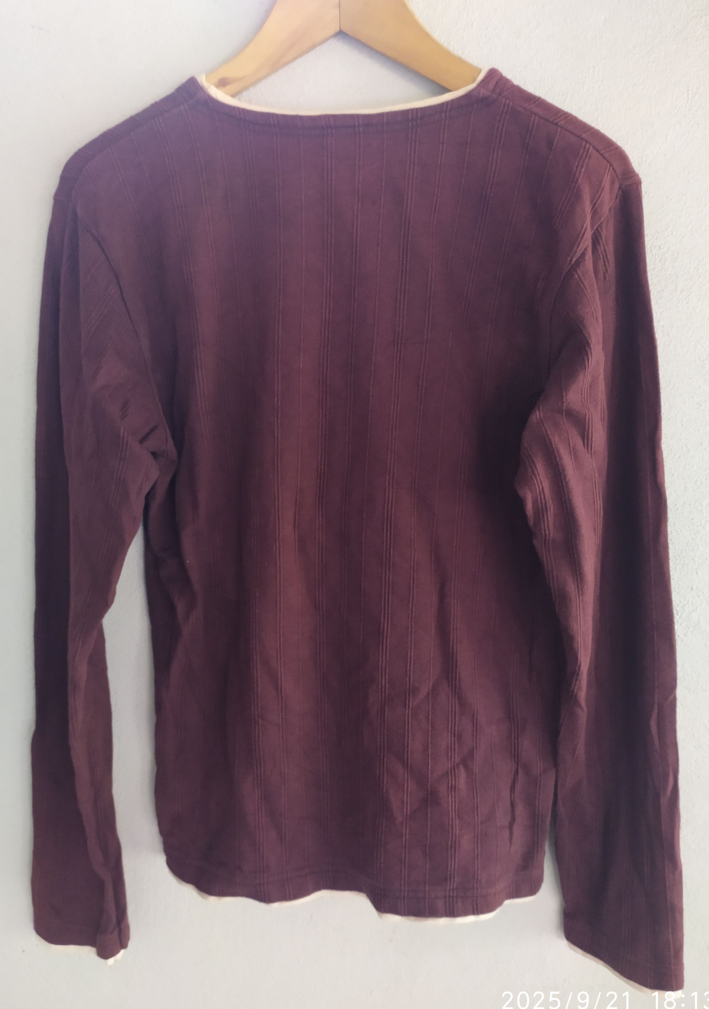 If Six Was Nine Vintage Y2K Japanese double layer Long slevee Shirt Size US M / EU 48-50 / 2 - 2 Thumbnail
