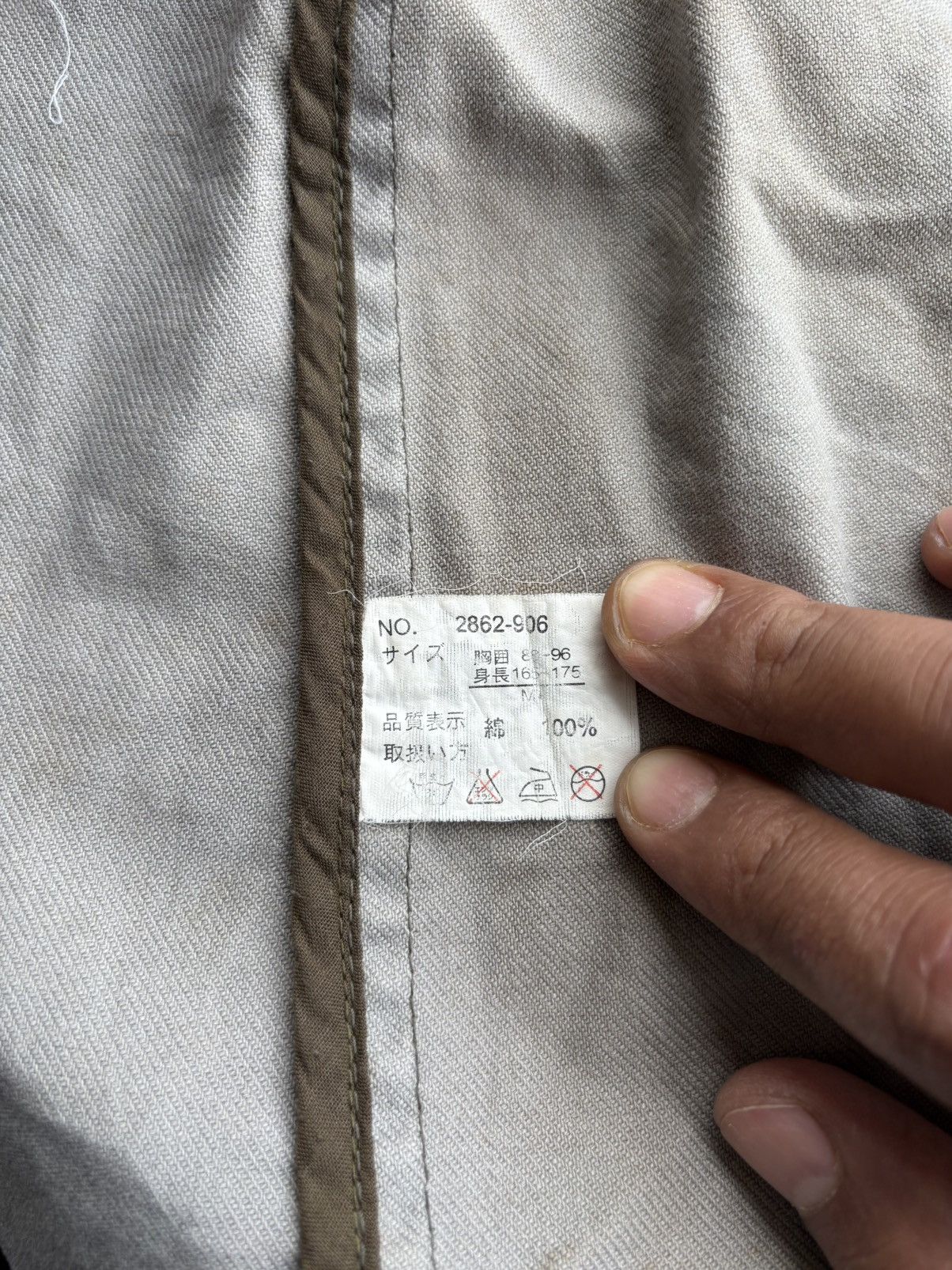 Japanese Brand Japanese Spec Outfitter Double Breasted Coat Denim Jacket Size US M / EU 48-50 / 2 - 18 Thumbnail