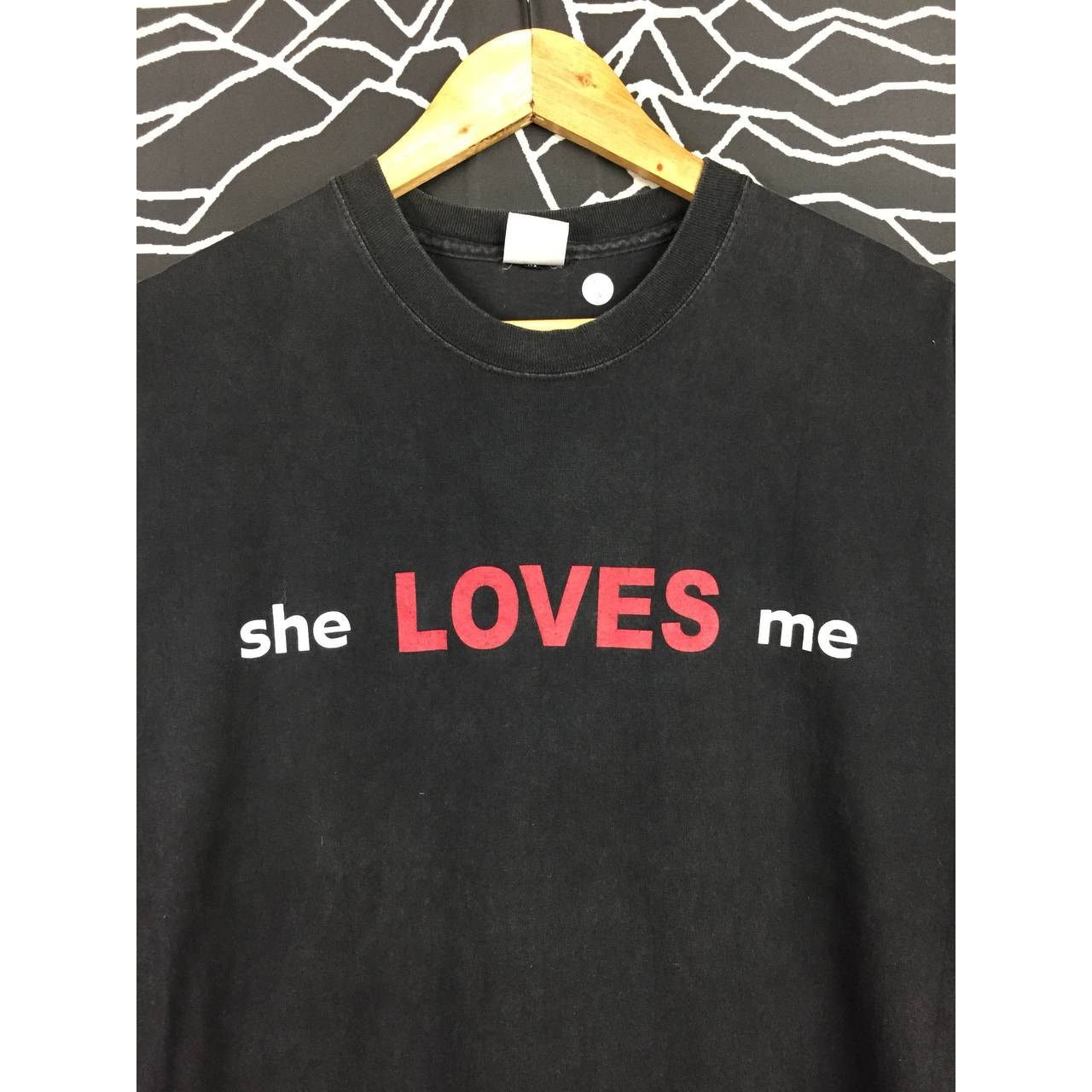 Japanese Brand × TMT TMT Japan She Loves Me Humor Sarcastic Tee Size US M / EU 48-50 / 2 - 4 Thumbnail