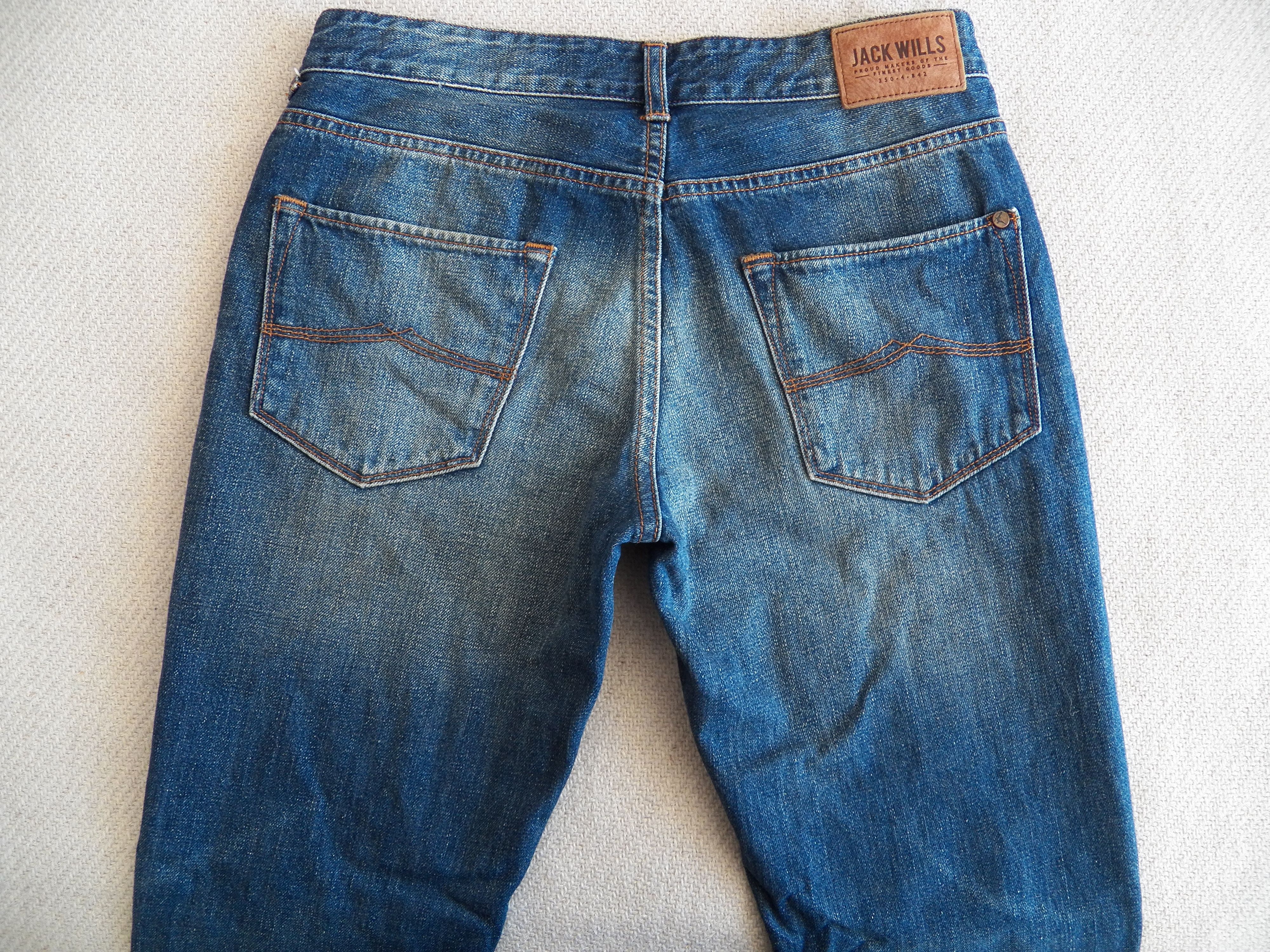 Jack Wills Jack Wills Mens JEANS W30 L32 Aged Vintage Treated Tapered Size US 30 / EU 46 - 6 Thumbnail