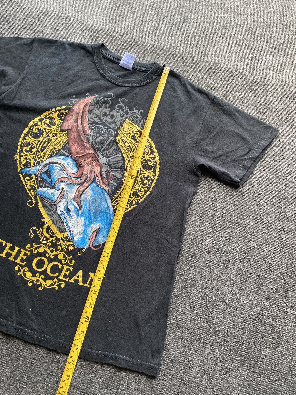 Band Tees 🔥The Ocean Band Tour black tee faded Size US M / EU 48-50 / 2 - 6 Thumbnail