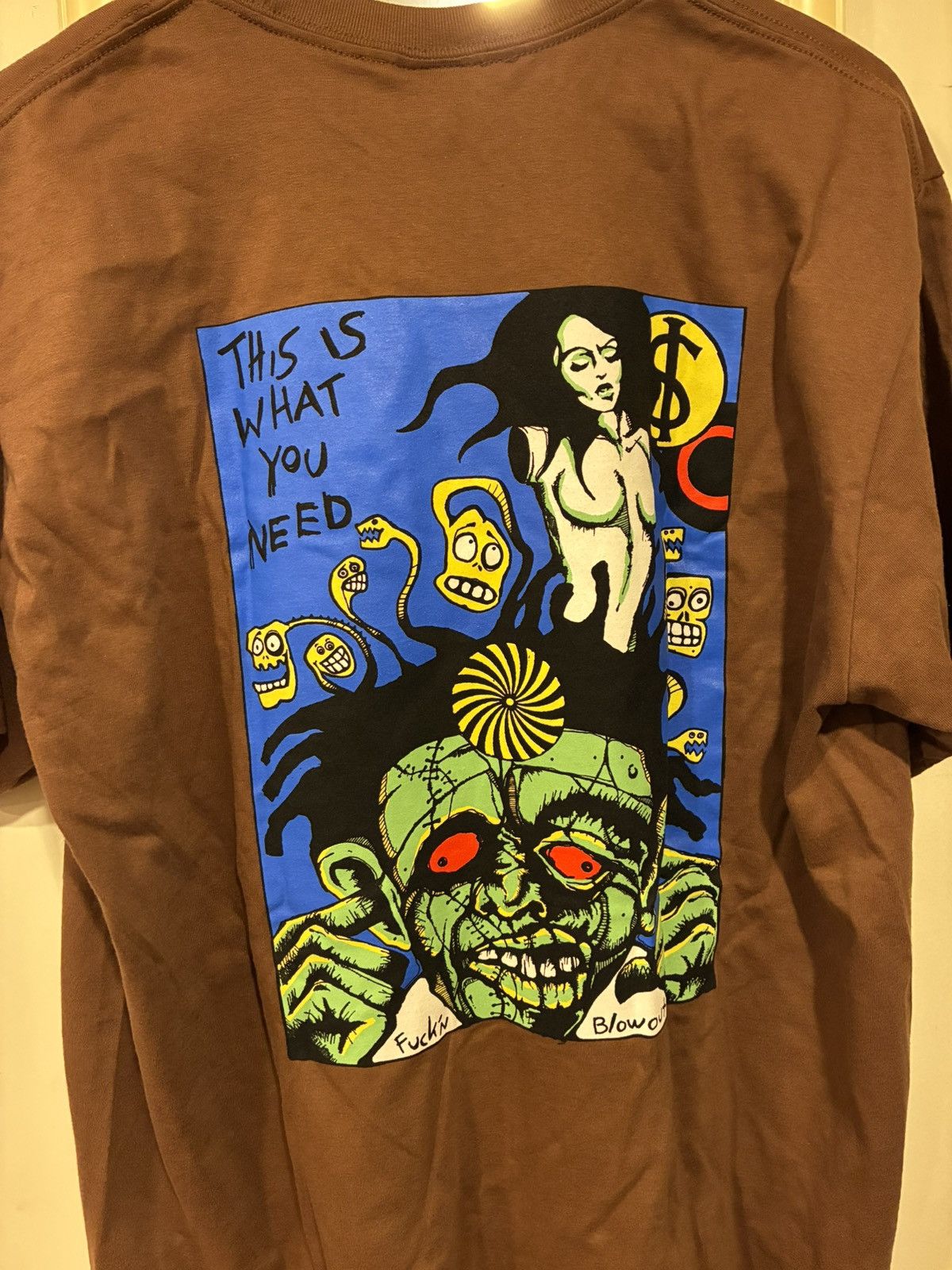 Supreme Fu*k Blowout Tee Size US L / EU 52-54 / 3 - 3 Thumbnail