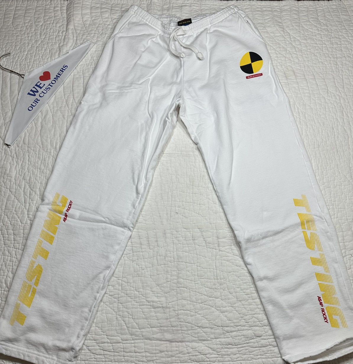 ASAP Rocky AWGE Testing Sweatpants- Brand New In Bag XL