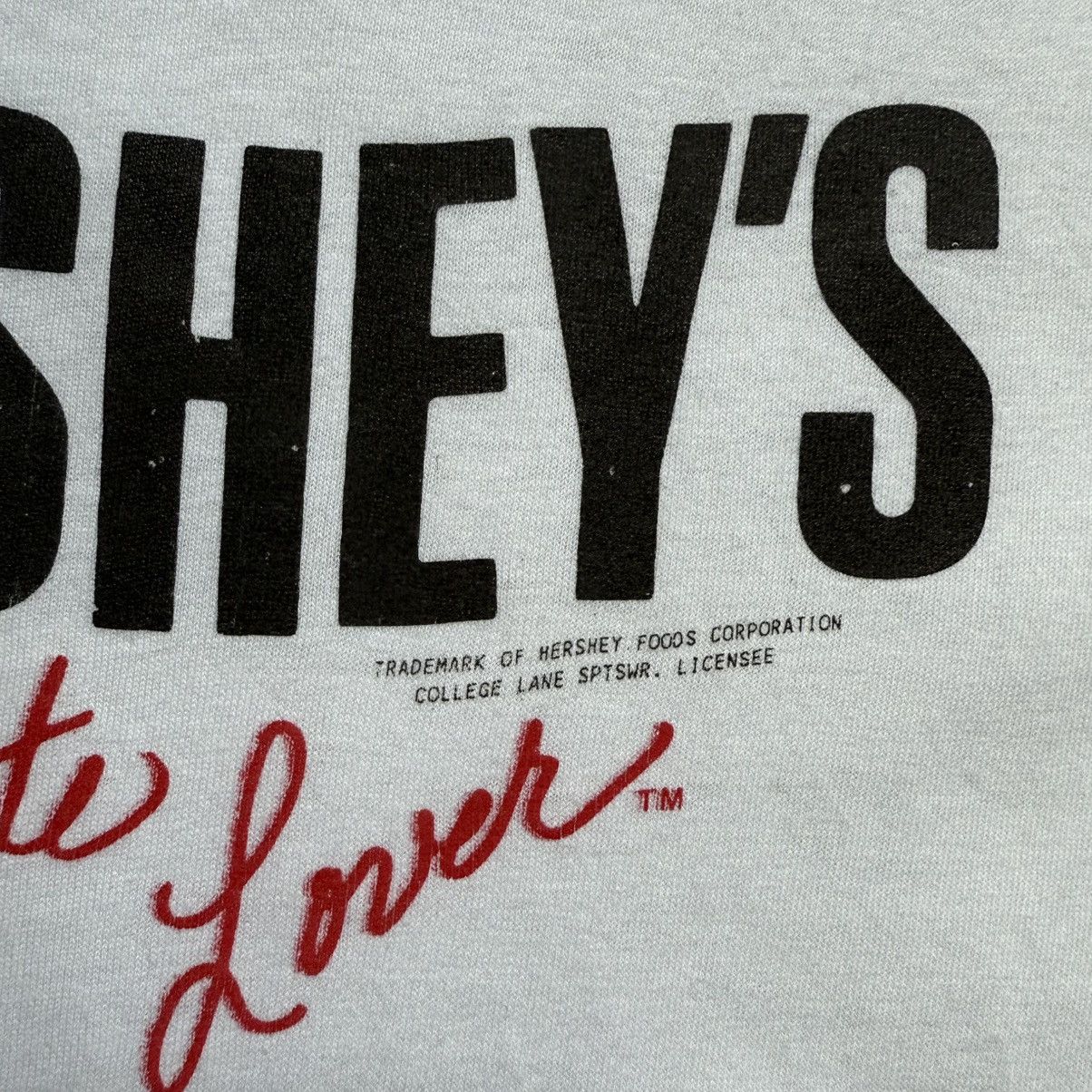 Vintage Vintage 80s Hershey’s Chocolate Lover Tee Size US XL / EU 56 / 4 - 5 Thumbnail