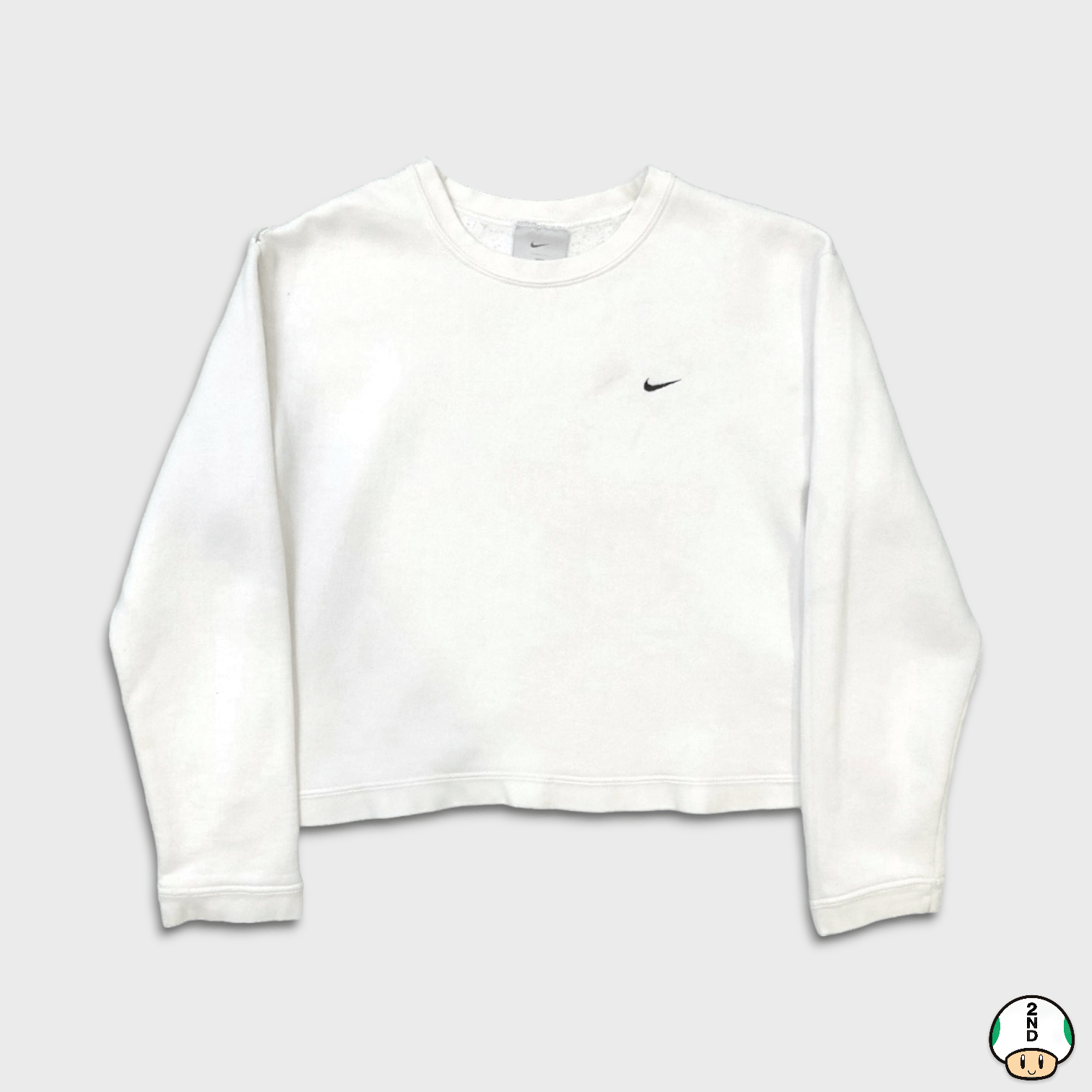 Nike Nike Sportswear Sweatshirt Small Swoosh Pullover Crewneck Size S / US 4 / IT 40 - 1 Thumbnail