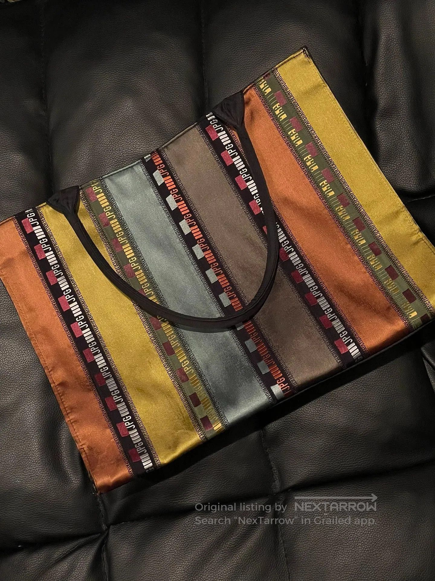 Jean Paul Gaultier Jean Paul Gaultier Color Block Tote. Size ONE SIZE - 1 Thumbnail