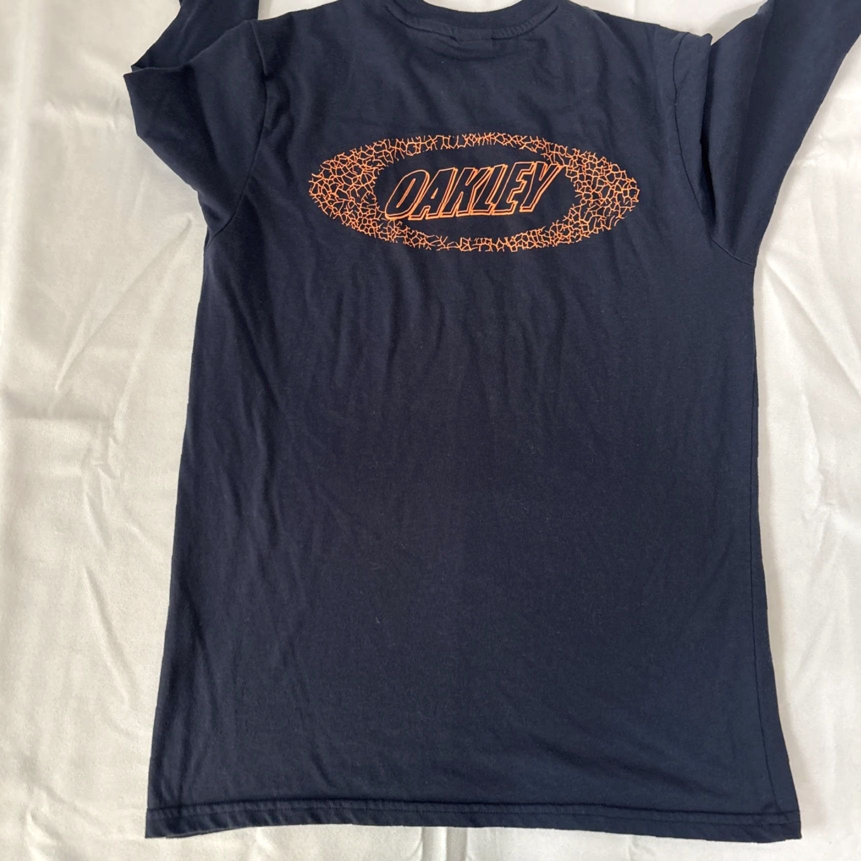 Oakley Oakley T-Shirt Men XS Long Sleeve Ellipse Graphic Blue Size US XS / EU 42 / 0 - 5 Thumbnail