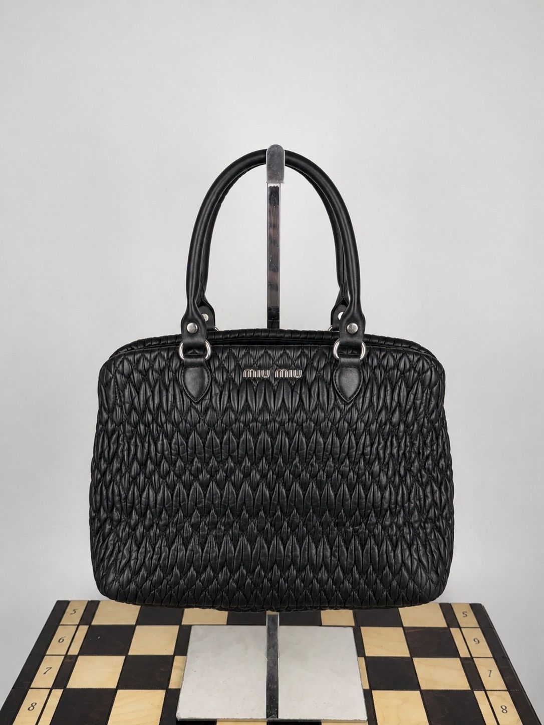 Miu Miu Leather bag Miu Miu Crystal original streetwear luxury item Size ONE SIZE - 1 Thumbnail