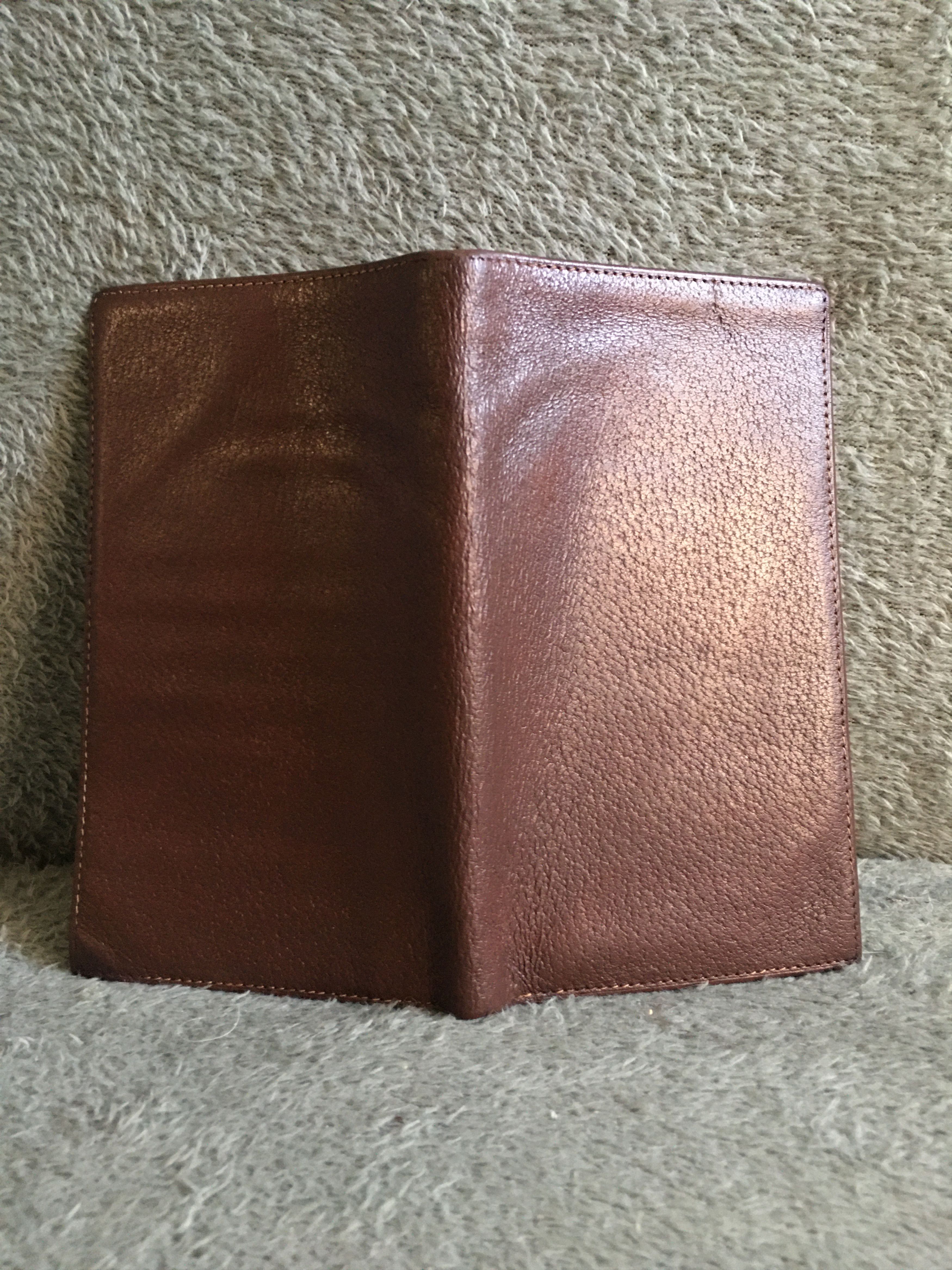 Gucci × Vintage GUCCI Vintage Mens Leather Long Wallet Brown Size ONE SIZE - 2 Thumbnail