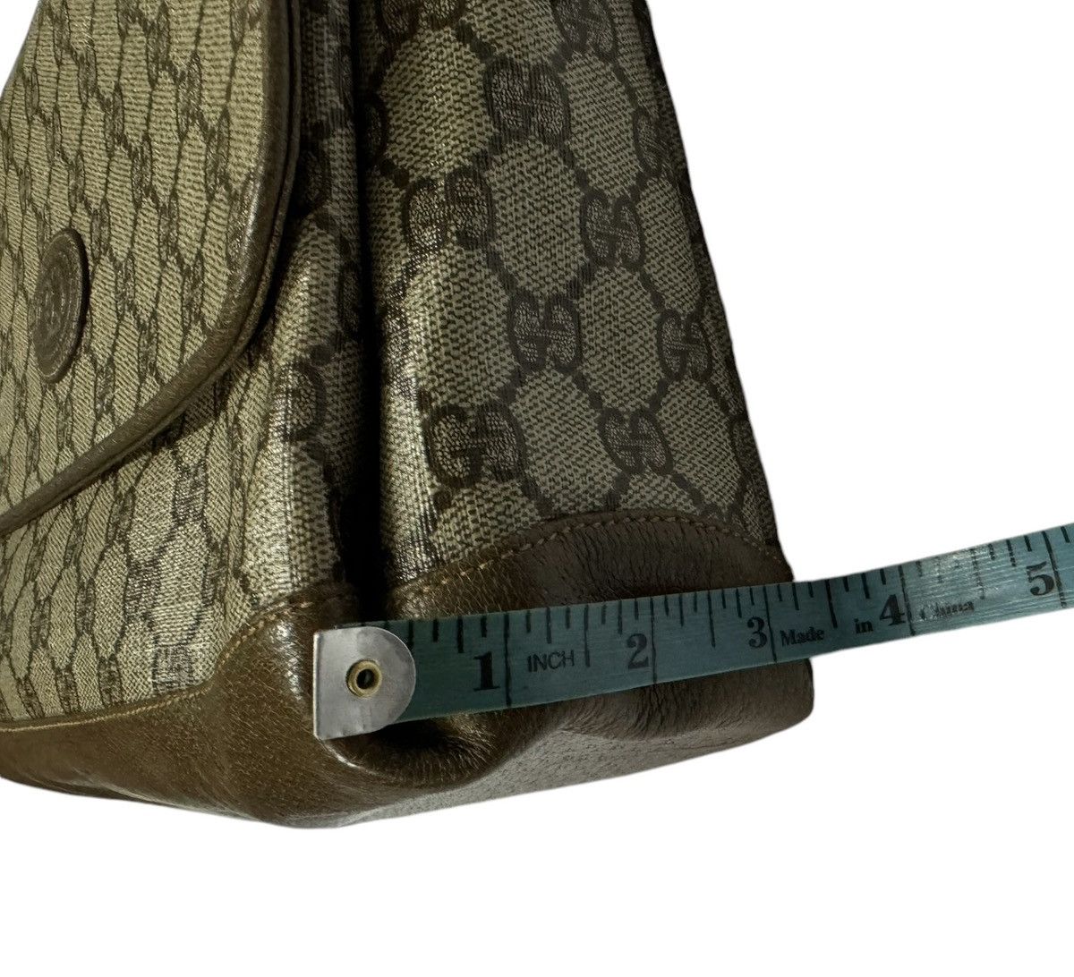 Gucci Vtg🔥Gucci Monogram GG Supreme Sling Bag Made In Italy Size ONE SIZE - 22 Thumbnail