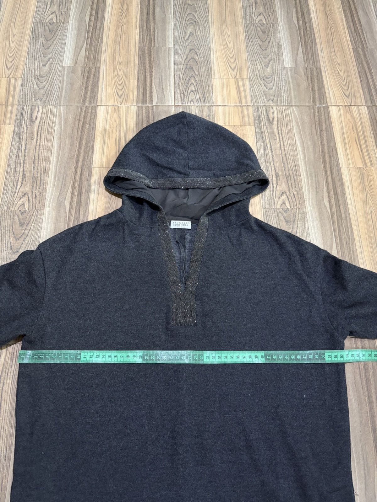Brunello Cucinelli BRUNELLO CUCINELLI LONG HOODIE Size S / US 4 / IT 40 - 13 Thumbnail