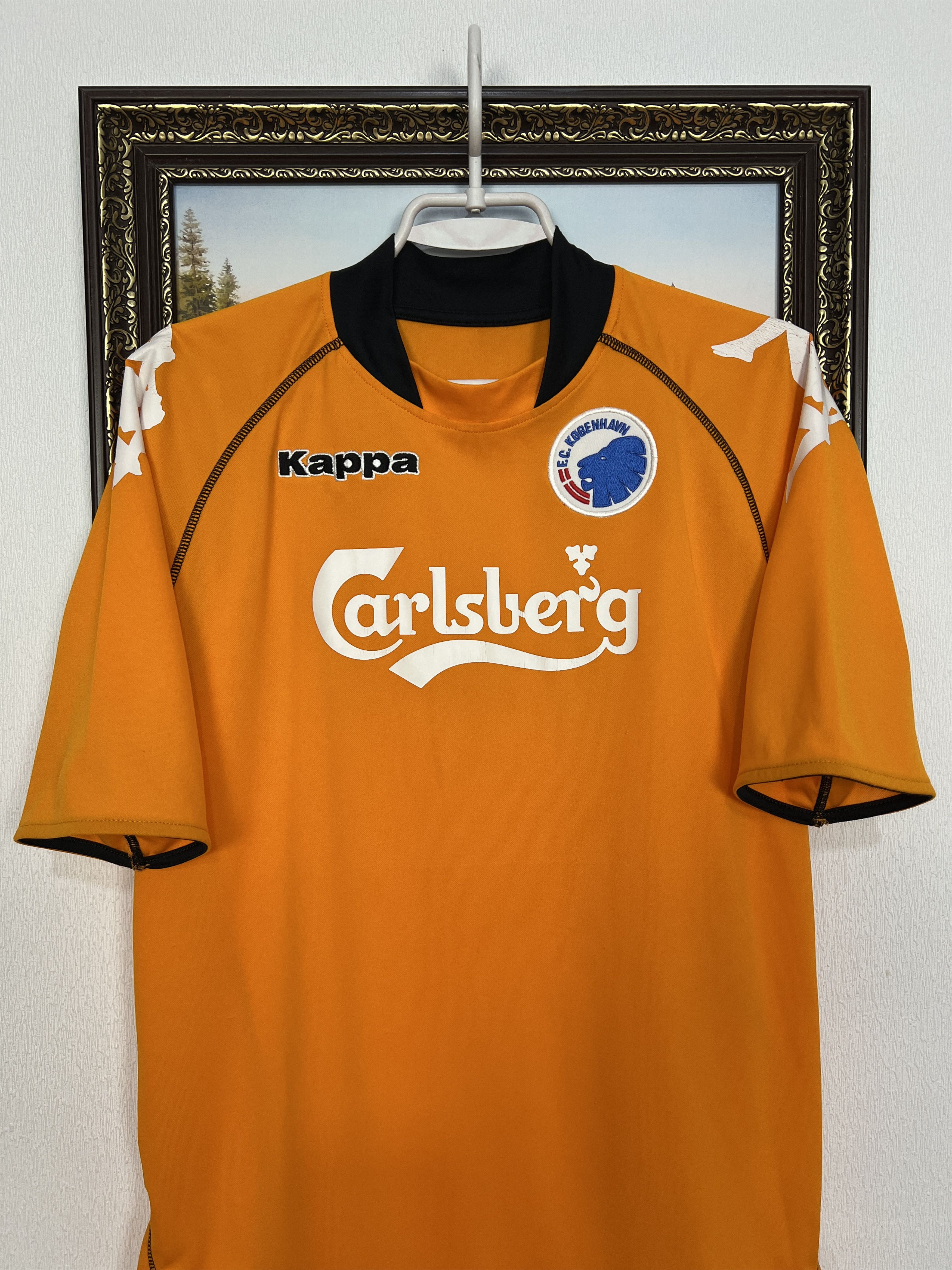 Kappa Kobenhavn Copenhagen football shirt Soccer Jersey Trikot Size US M / EU 48-50 / 2 - 2 Thumbnail