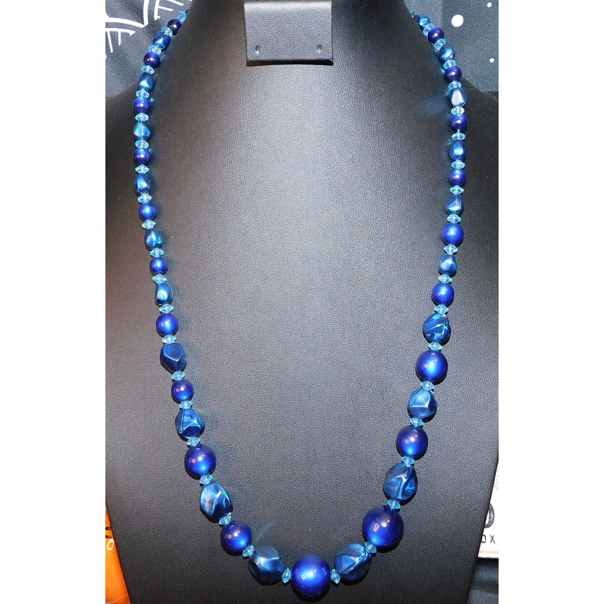Other Mystical Mermaidcore Blue Beaded Necklace Size ONE SIZE - 1 Thumbnail