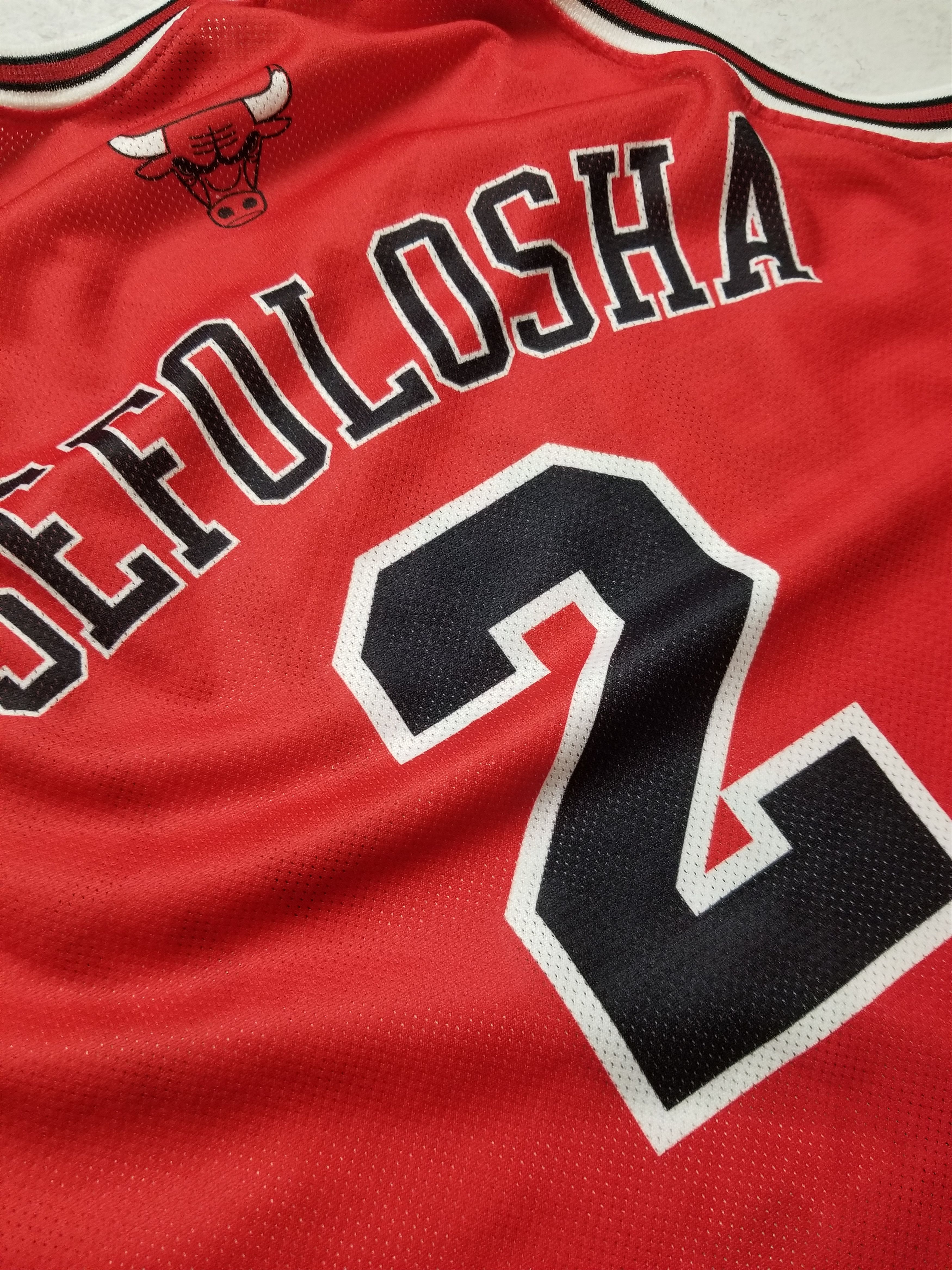 Champion VINTAGE CHAMPION #2 THABO SEFOLOSHA CHICAGO BULLS JERSEY Size US M / EU 48-50 / 2 - 3 Thumbnail