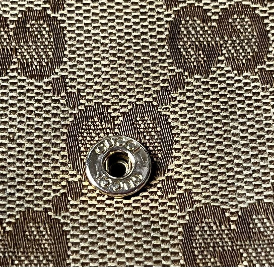 Gucci Gucci D Ring GG Canvas leather Continental Wallet Cream Size ONE SIZE - 13 Thumbnail