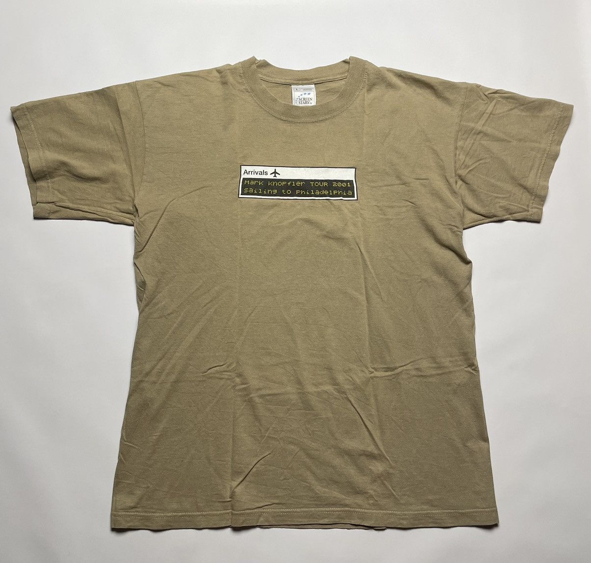 Band Tees × Vintage 00s Mark Knopfler Tour 2001 Sailing To Philadelphia Size US L / EU 52-54 / 3 - 1 Thumbnail