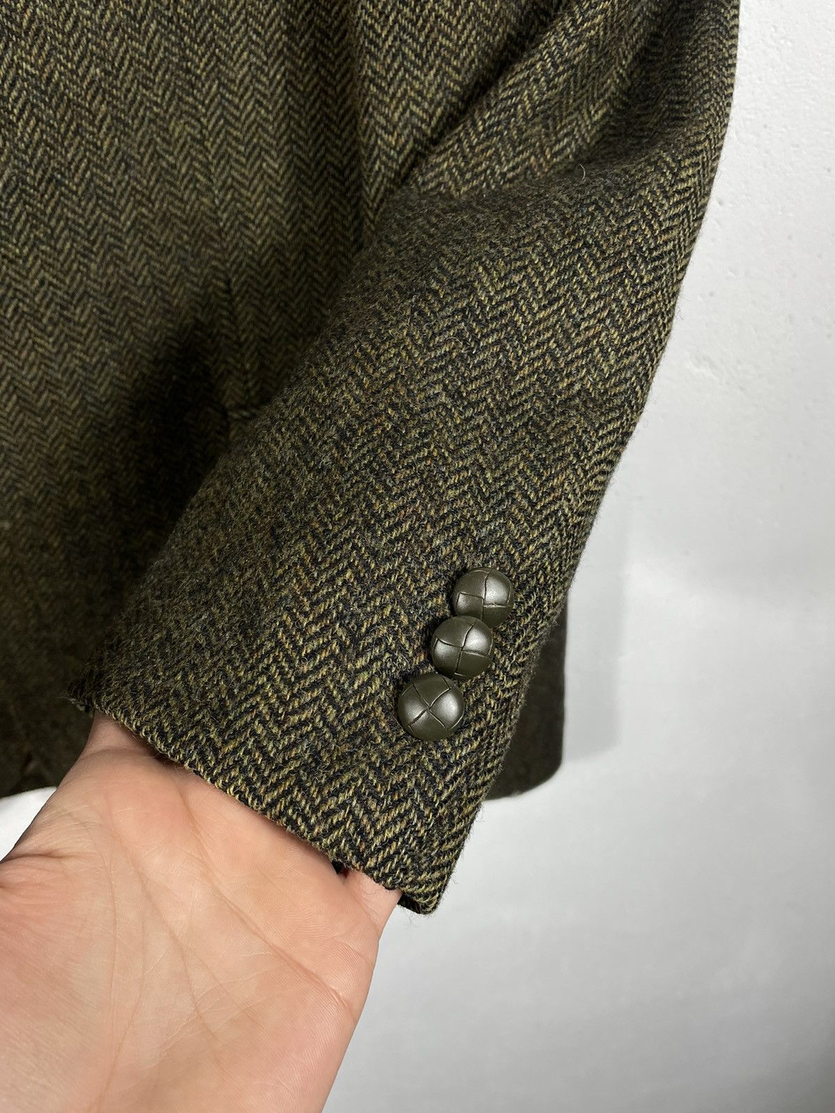 Burberry × Designer × Vintage Burberry Retro 90s Button Ups Blazer Suit Jakcet Wool Size US XL / EU 56 / 4 - 5 Thumbnail