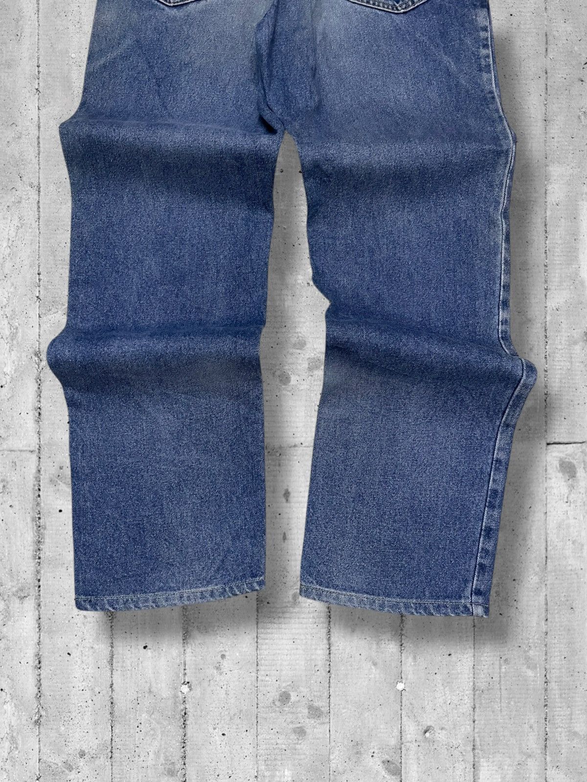 Designer × Lee × Vintage Vintage 1990s Designer Lee Raw Blue Denim Vintage Style Size US 27 - 10 Thumbnail