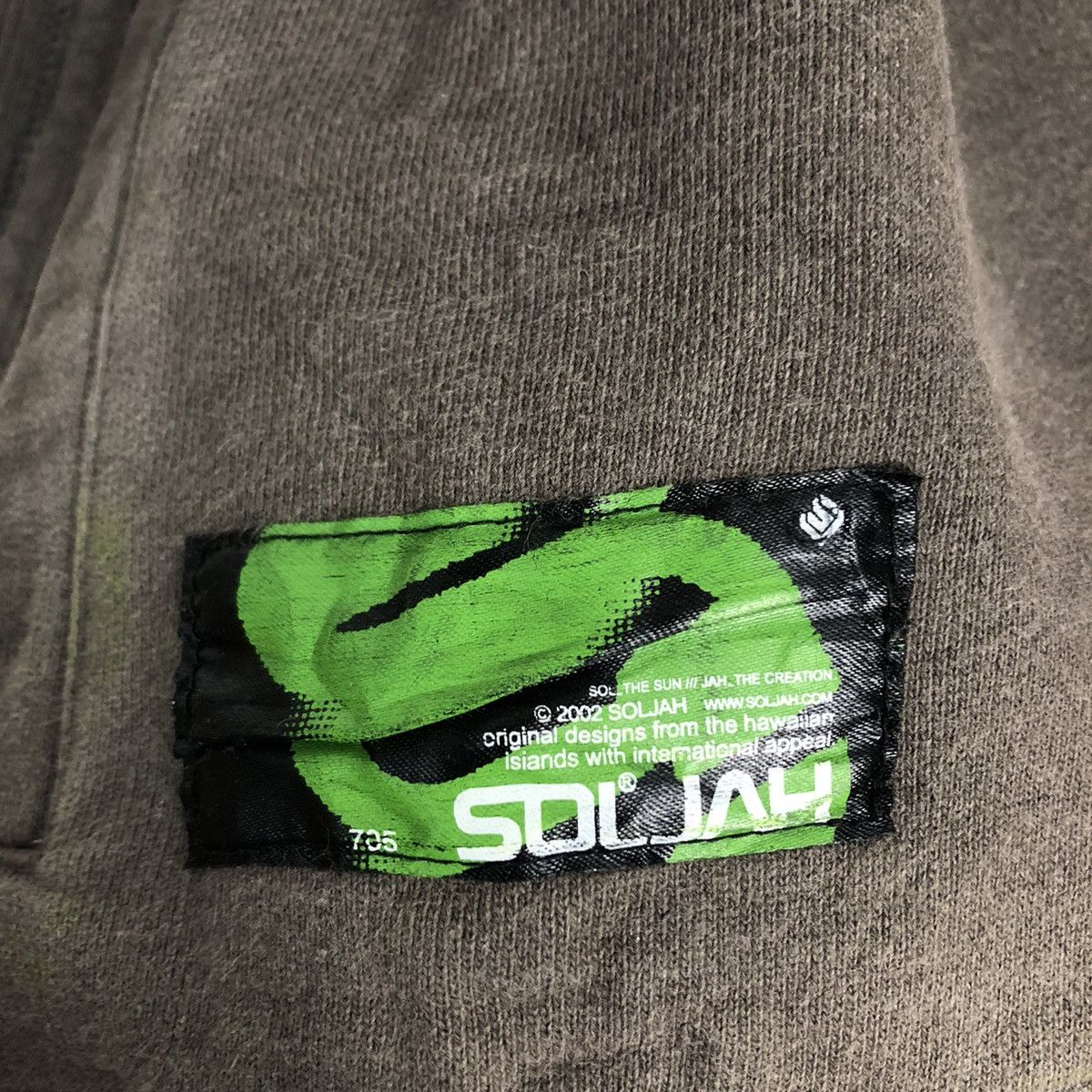 Japanese Brand 📌Vintage Sweatshirt Soljah Big Logo Punk Design Size US M / EU 48-50 / 2 - 16 Thumbnail