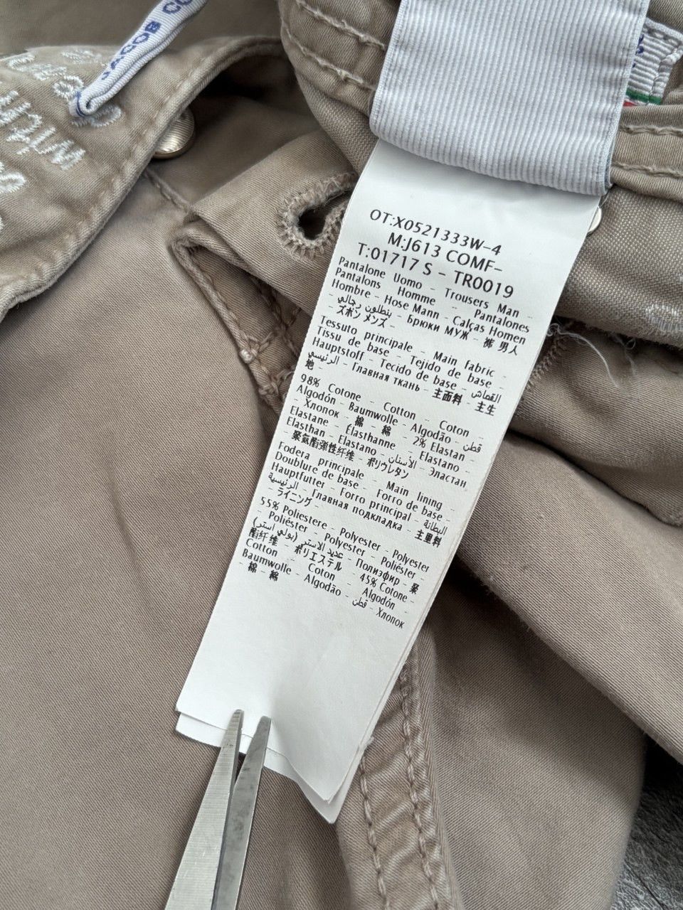 Jacob Cohen Jacob Cohen Style 613 Comfort Premium Pants Size 33 Size US 33 - 22 Thumbnail