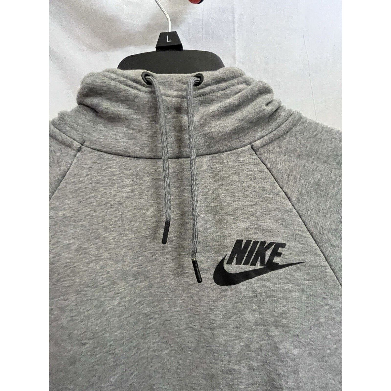 Nike Women's Nike Sportswear Hoodie Size XS Gray Size XS / US 0-2 / IT 36-38 - 3 Thumbnail