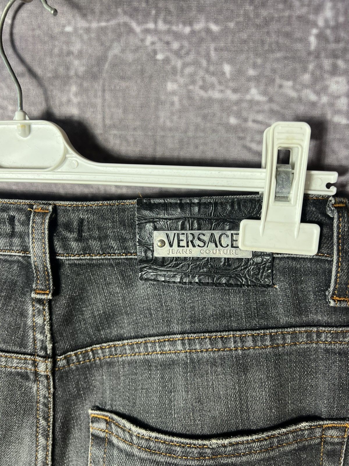 Versace Versace Vintage Washed Denim Jeans Y2K Size US 31 - 5 Thumbnail