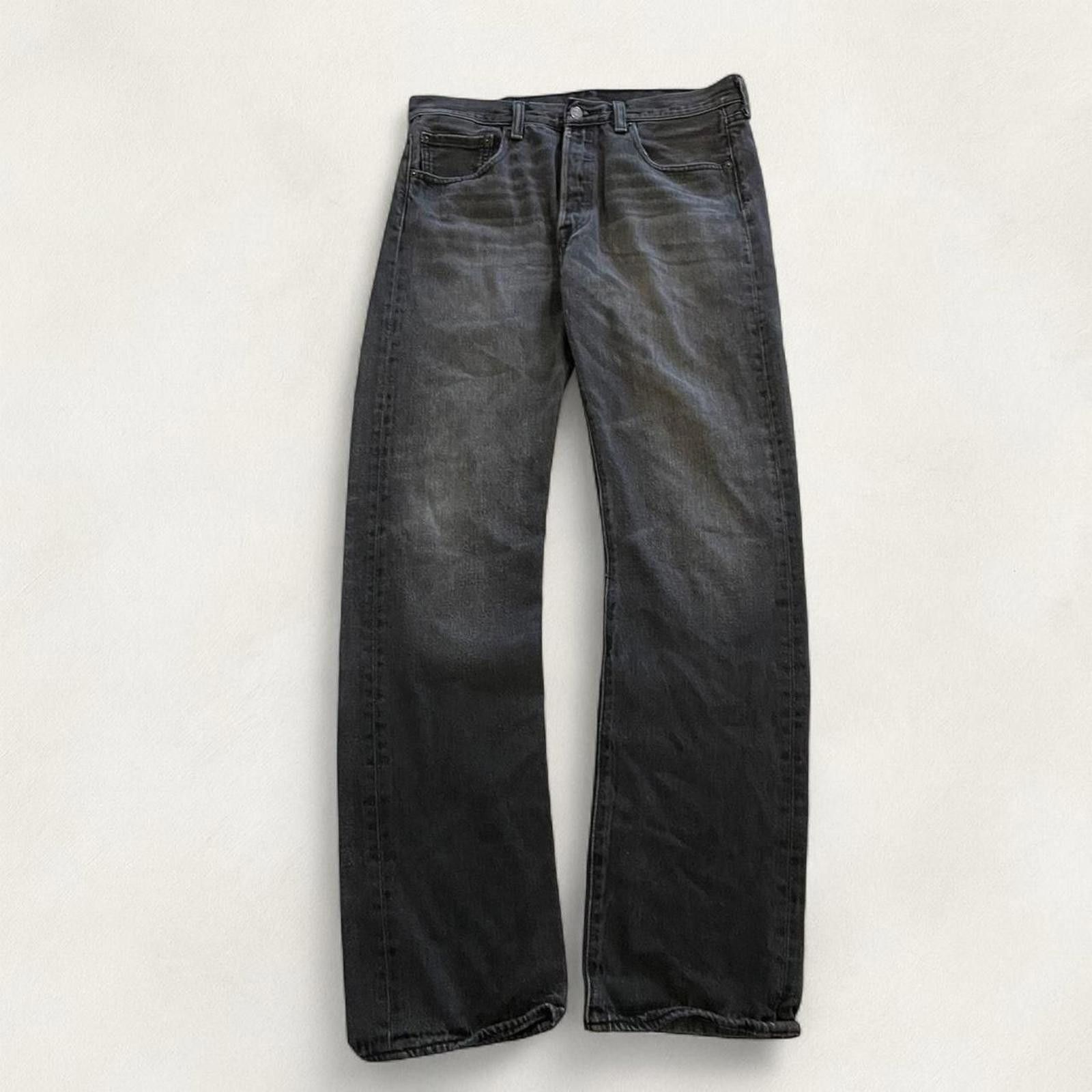 パンツ archive Levi's 501 faded black denim Vintage Levi's 501 Faded Black Denim | Kindred Black