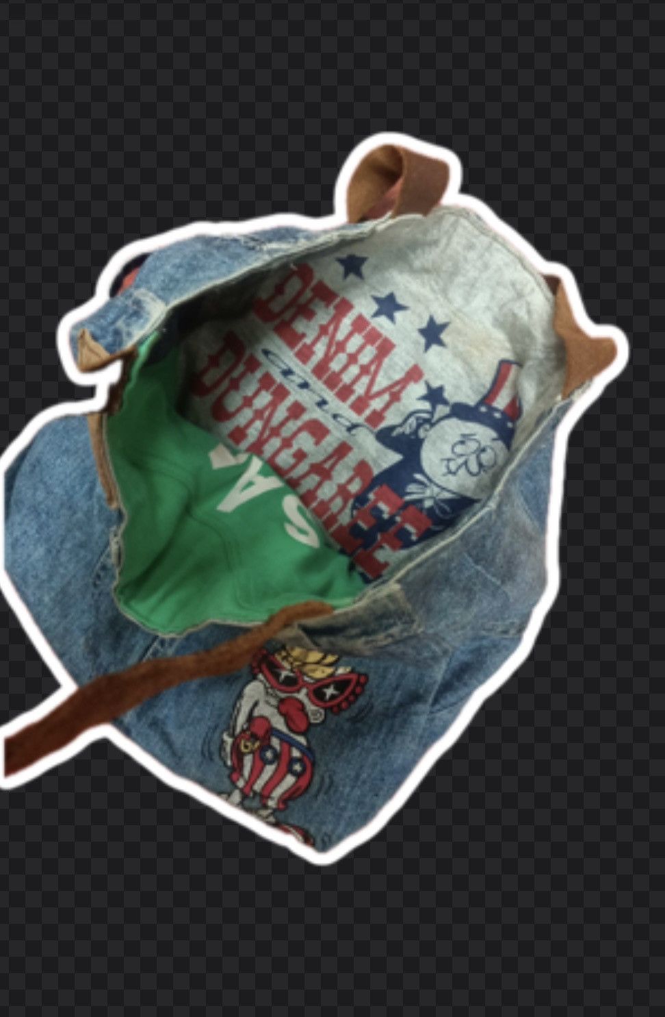 Hysteric Glamour HYSTERIC MINI x DENIM TOTE BAG x DENIM & DUNGAREE Size ONE SIZE - 6 Thumbnail
