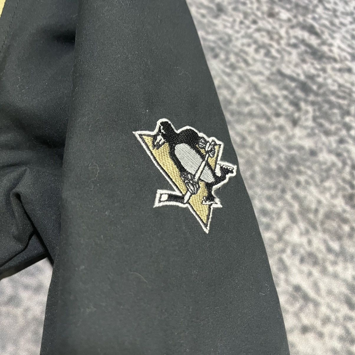 NHL Vintage Pittsburgh Penguins NHL Logo Pullover Windbreaker Size US L / EU 52-54 / 3 - 6 Thumbnail