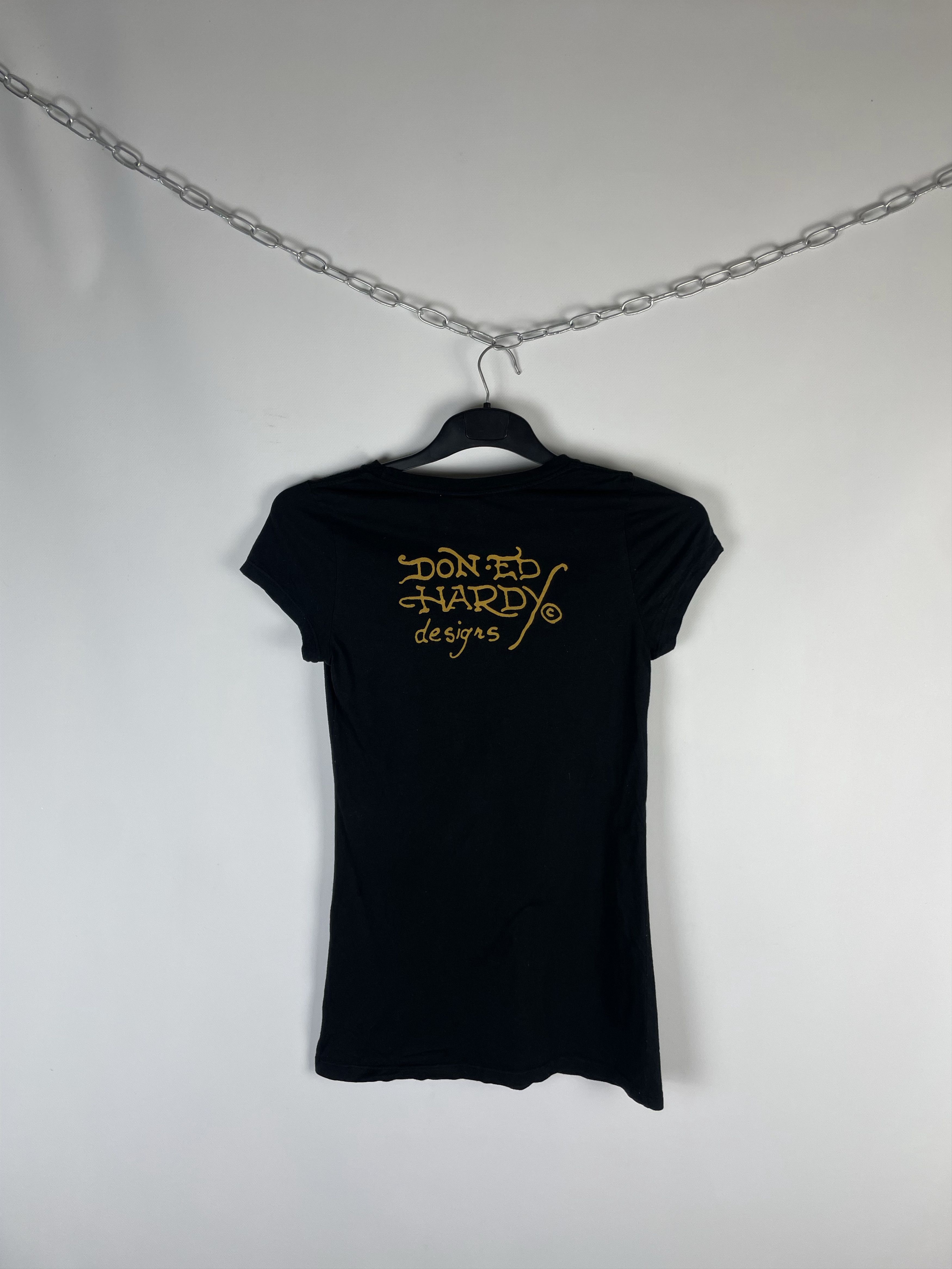 Christian Audigier Vintage Y2K Ed Hardy Tee Size XS / US 0-2 / IT 36-38 - 7 Thumbnail