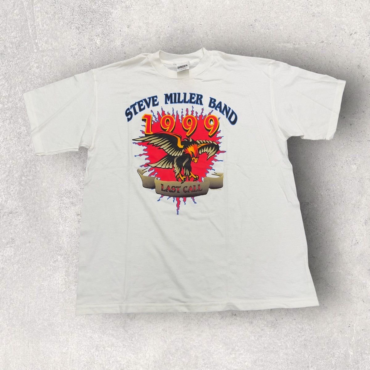 Band Tees × Tultex × Vintage Vintage Steve Miller Band tee Size US XL / EU 56 / 4 - 1 Thumbnail