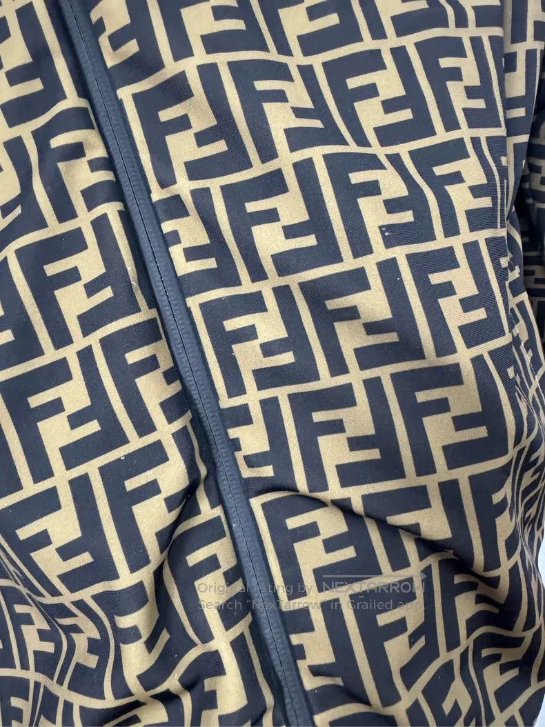 Fendi Fendi Full Print Brown Jacket Size US M / EU 48-50 / 2 - 5 Thumbnail