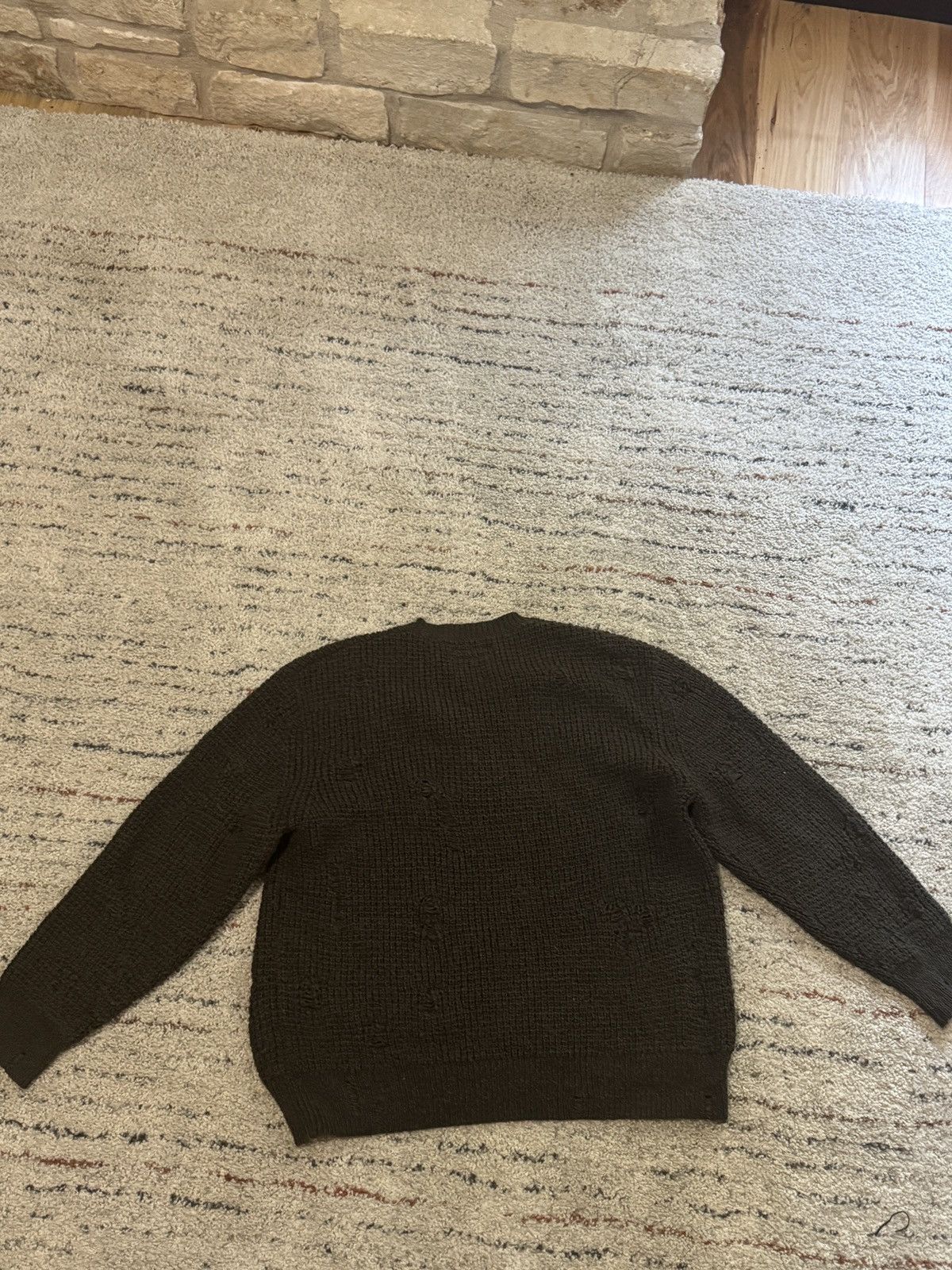 Allsaints Allsaints Oversized Distressed Sweater Size US M / EU 48-50 / 2 - 2 Thumbnail