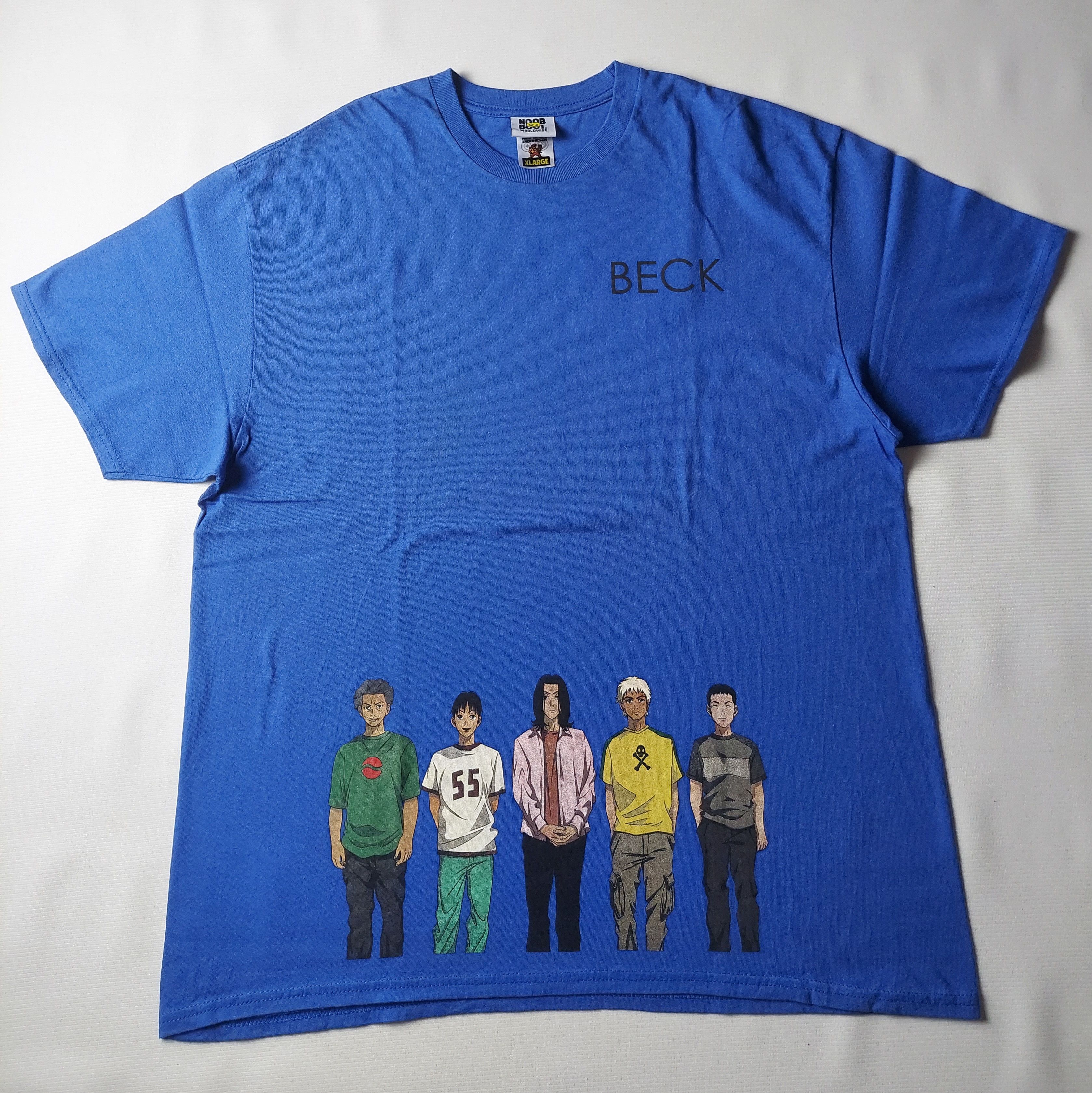 Image of Anima x Comics Beck Weezer Blue Album Mash Up in Royal Blue, Men's (Size XL)