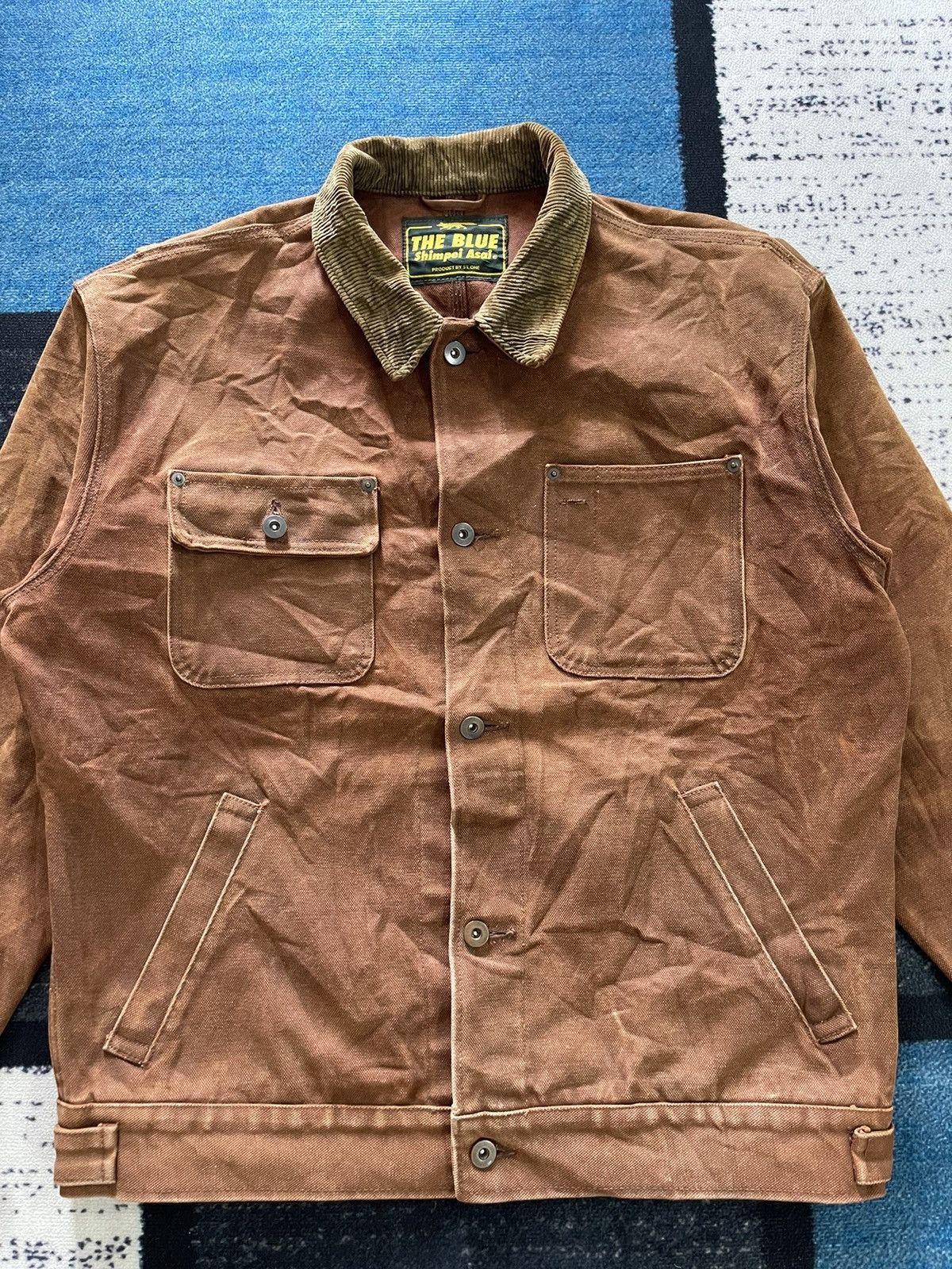 Japanese Brand Vintage The Blue Persimmon Tannin Jacket Size US L / EU 52-54 / 3 - 5 Thumbnail