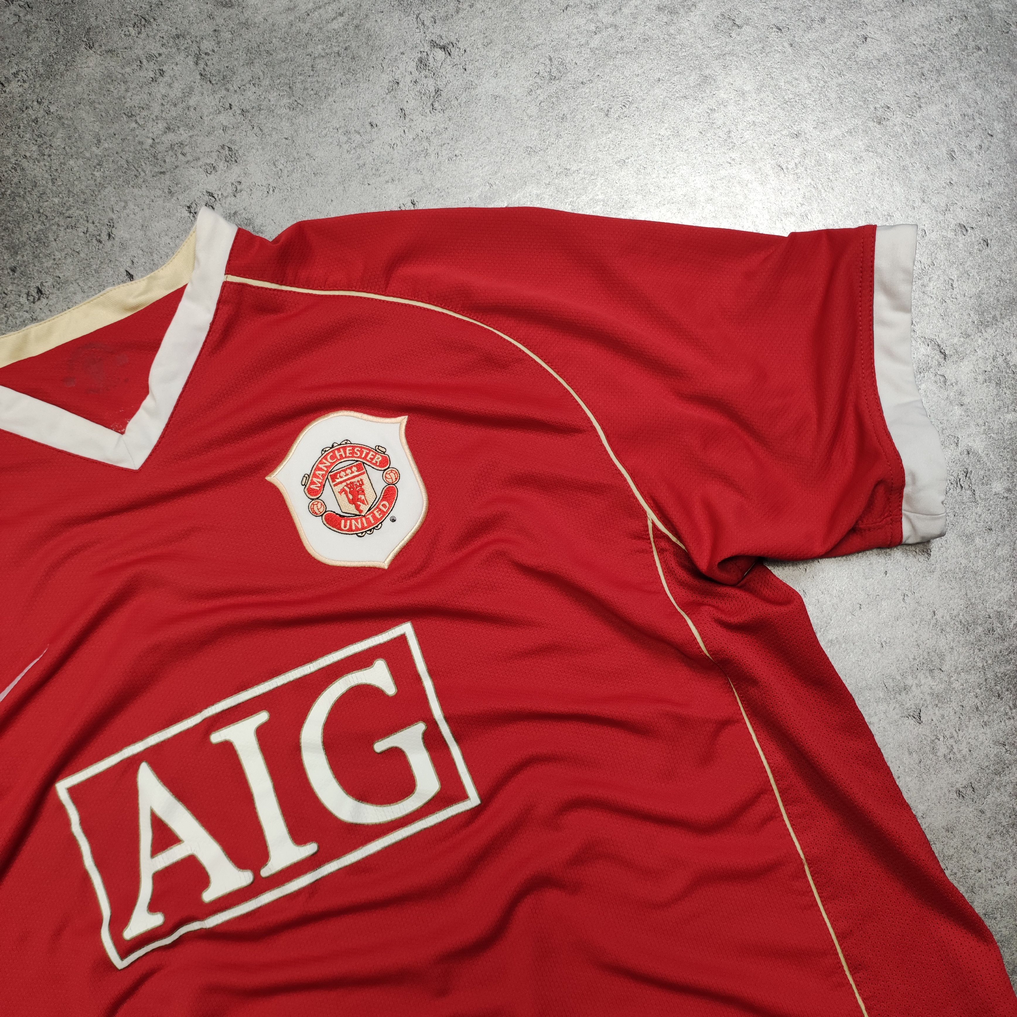 Nike RARE Nike x Football Manchester United Home 2006 Jersey Size US L / EU 52-54 / 3 - 4 Thumbnail