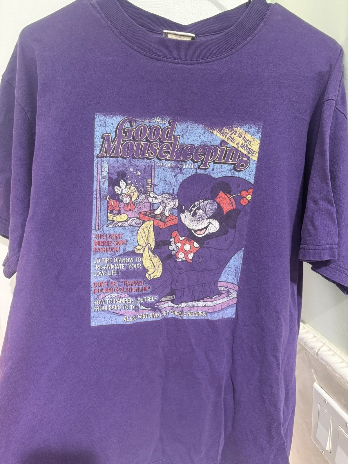 Disney Vintage Disney Minnie t-shirt Size L / US 10 / IT 46 - 1 Thumbnail
