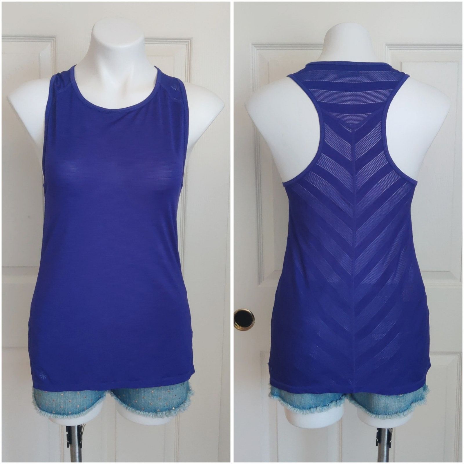 Athleta Athleta Kettlebella Racerback Tank Top sz XS Size XS / US 0-2 / IT 36-38 - 1 Thumbnail