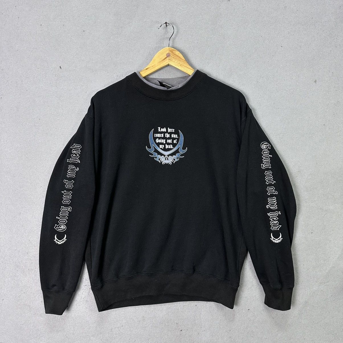 Japanese Brand Vintage Grass Hitter Dragon Graphic Sweatshirt Size US M / EU 48-50 / 2 - 2 Thumbnail