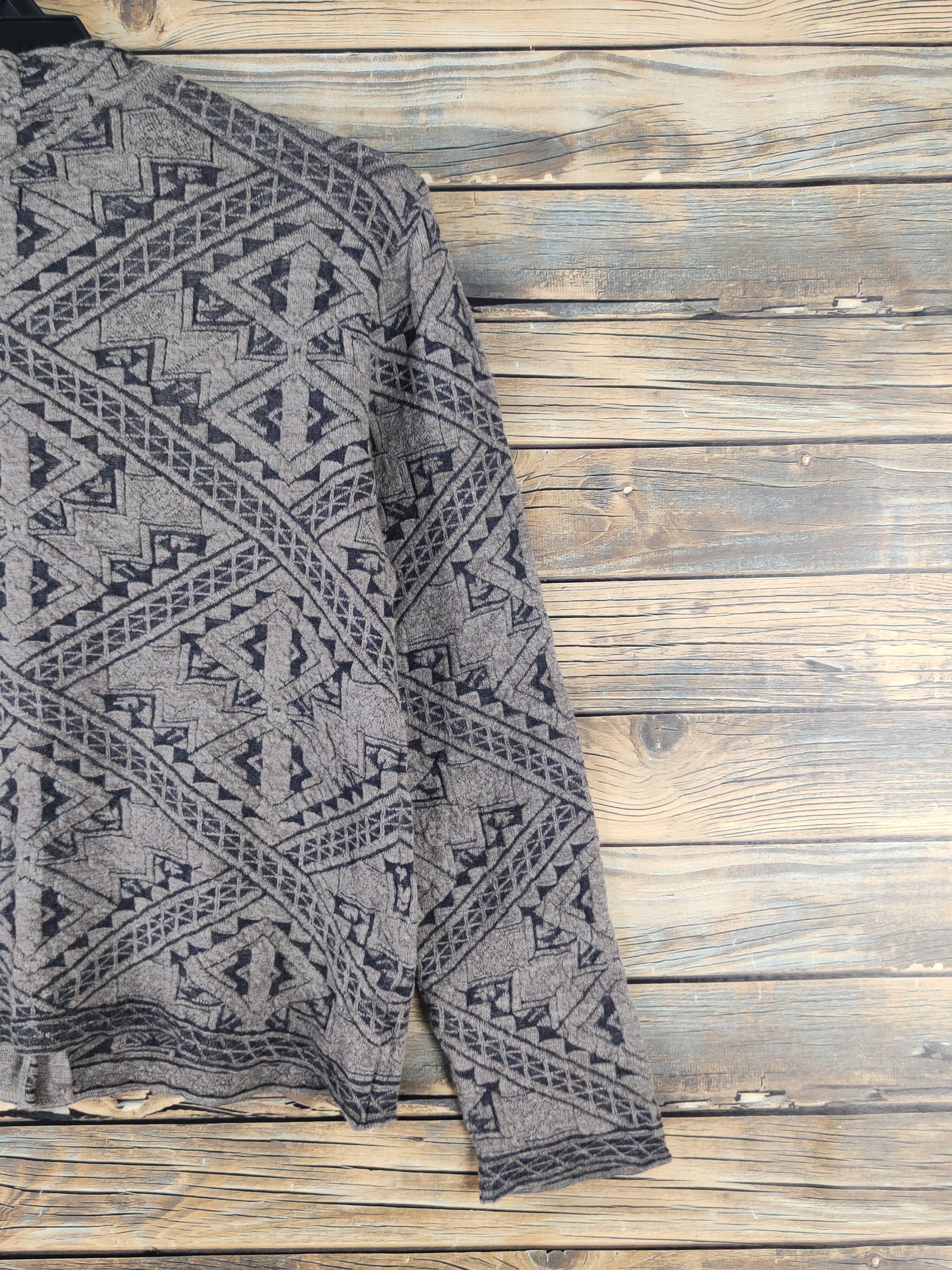 Janny A. Brown Knitwear Cardigan Crop Tops #W1684