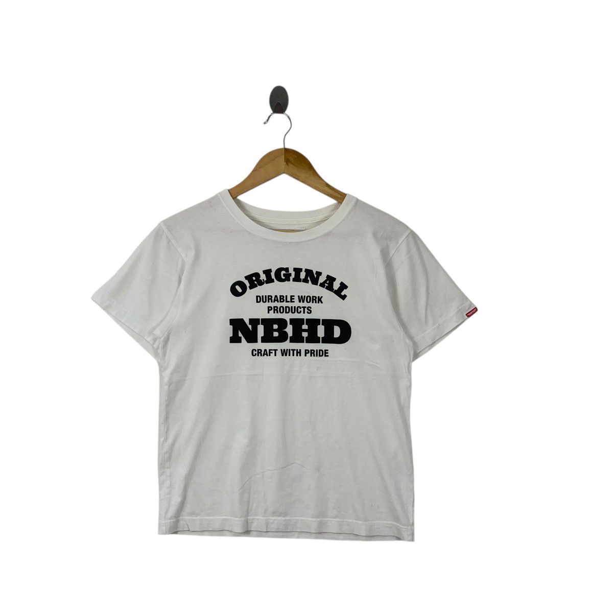 Vintage NEIGHBORHOOD JAPAN SVNIR Series Tee Shirt Top Craft