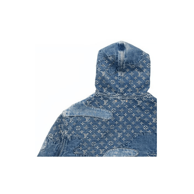 Louis Vuitton Louis Vuitton SS22 All-Over Print Denim Jacket Size US M / EU 48-50 / 2 - 3 Thumbnail