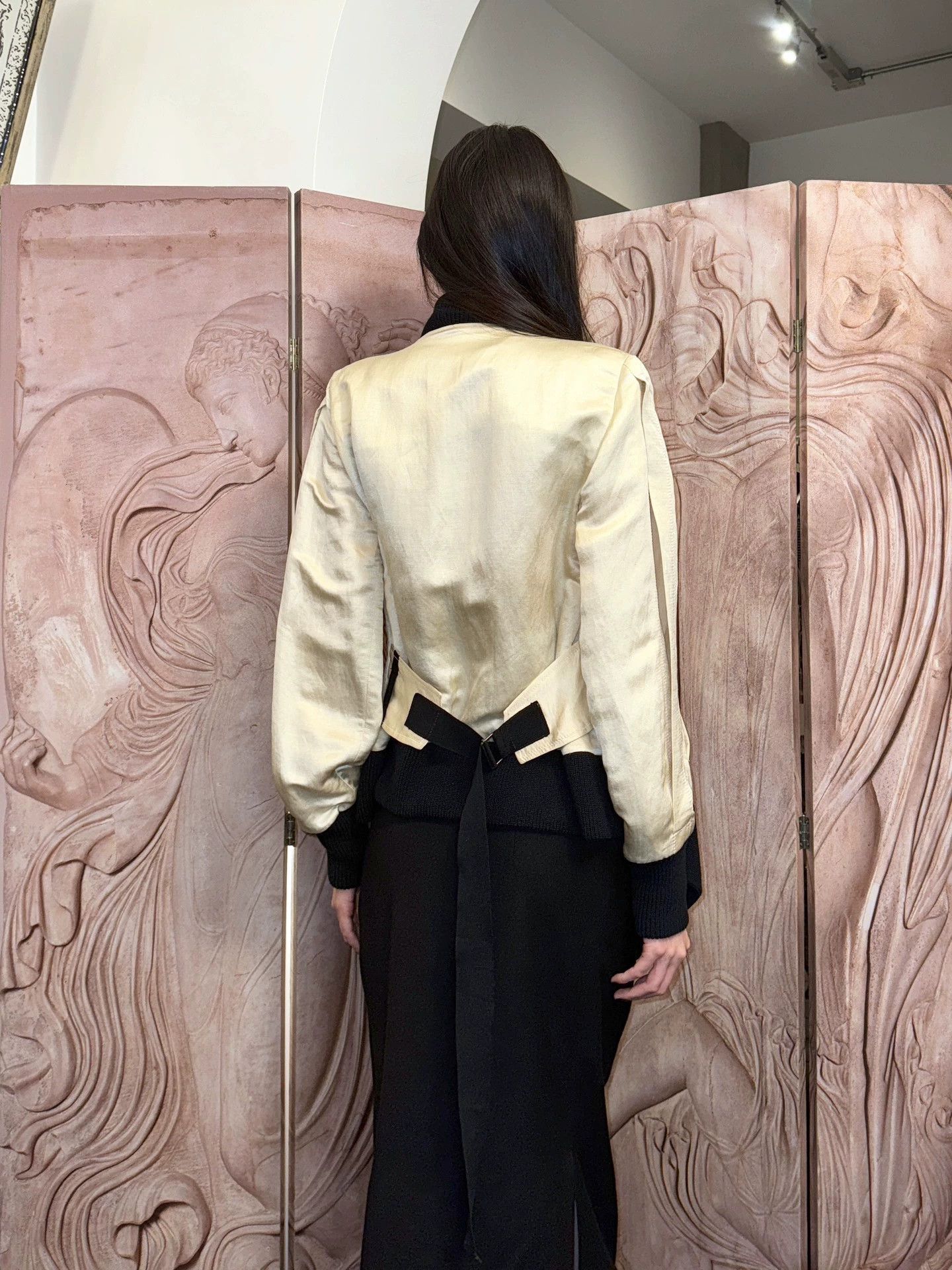 Ann Demeulemeester Ann Demeulemeester Vtg Irregular Cutout Sleeve Jacket 36 Size XS / US 0-2 / IT 36-38 - 8 Thumbnail