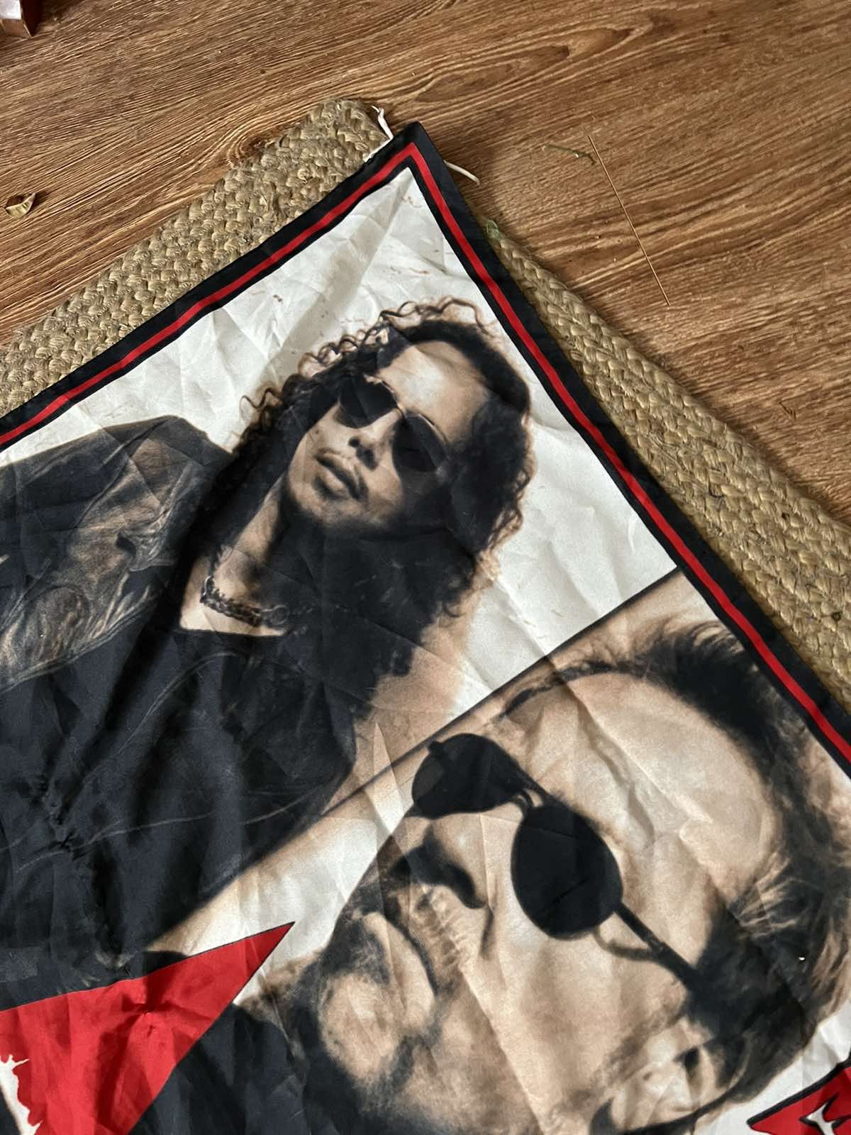 Metallica × Vintage Rare Metallica 90s poster flag Vintage G merch Size ONE SIZE - 4 Thumbnail