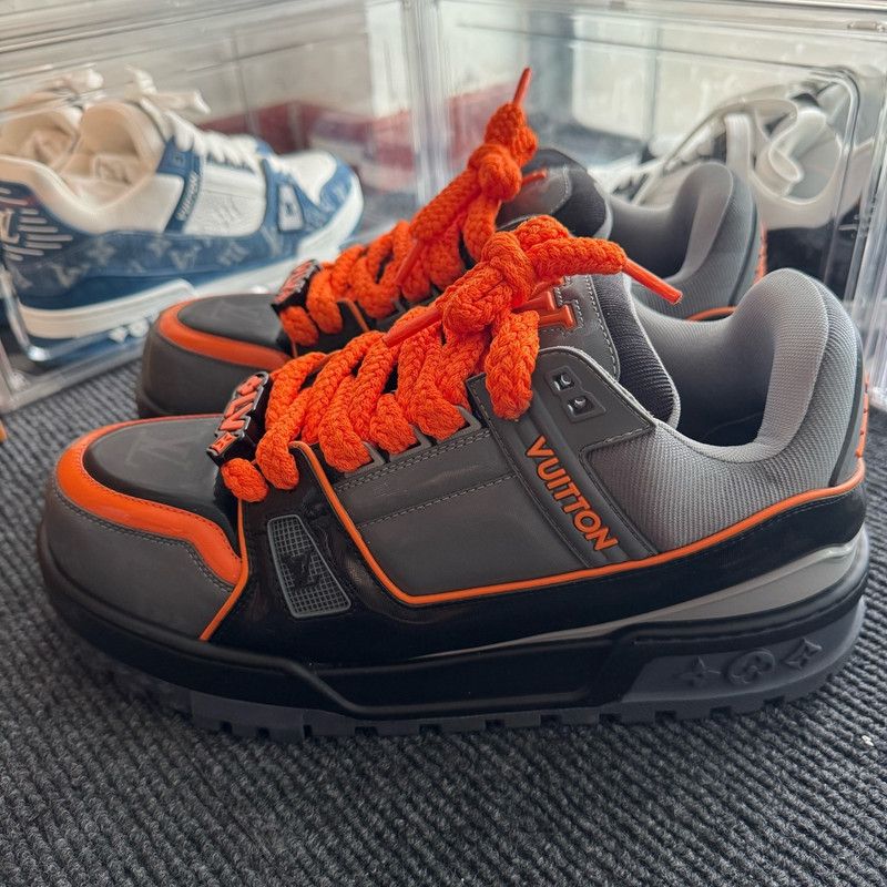 Louis Vuitton Louis Vuitton Trainer Maxi Low Top Sneakers 0079 Size US 9.5 / EU 42-43 - 1 Thumbnail